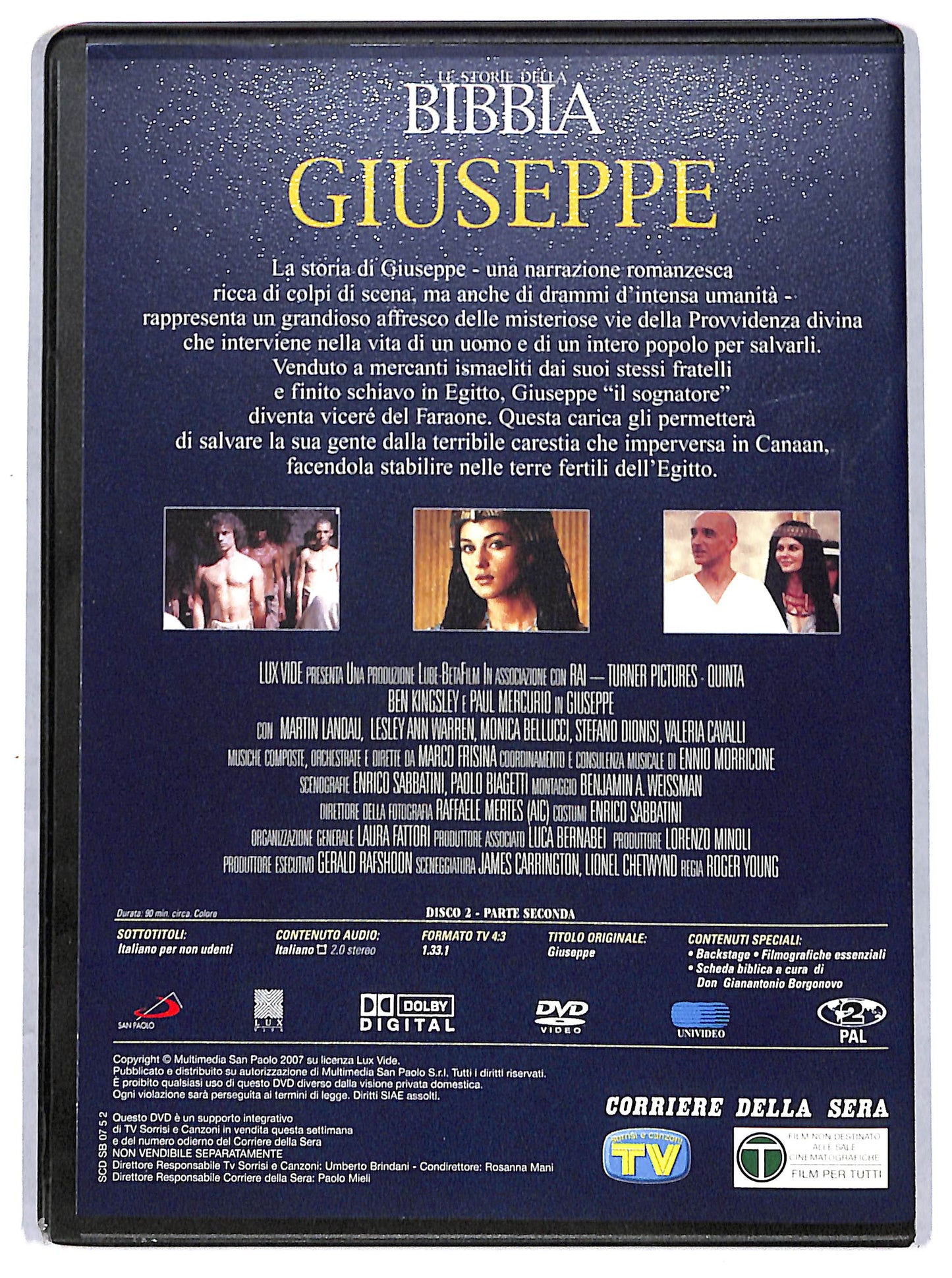 EBOND giuseppe, disco 2 - parte seconda EDITORIALE DVD D711629