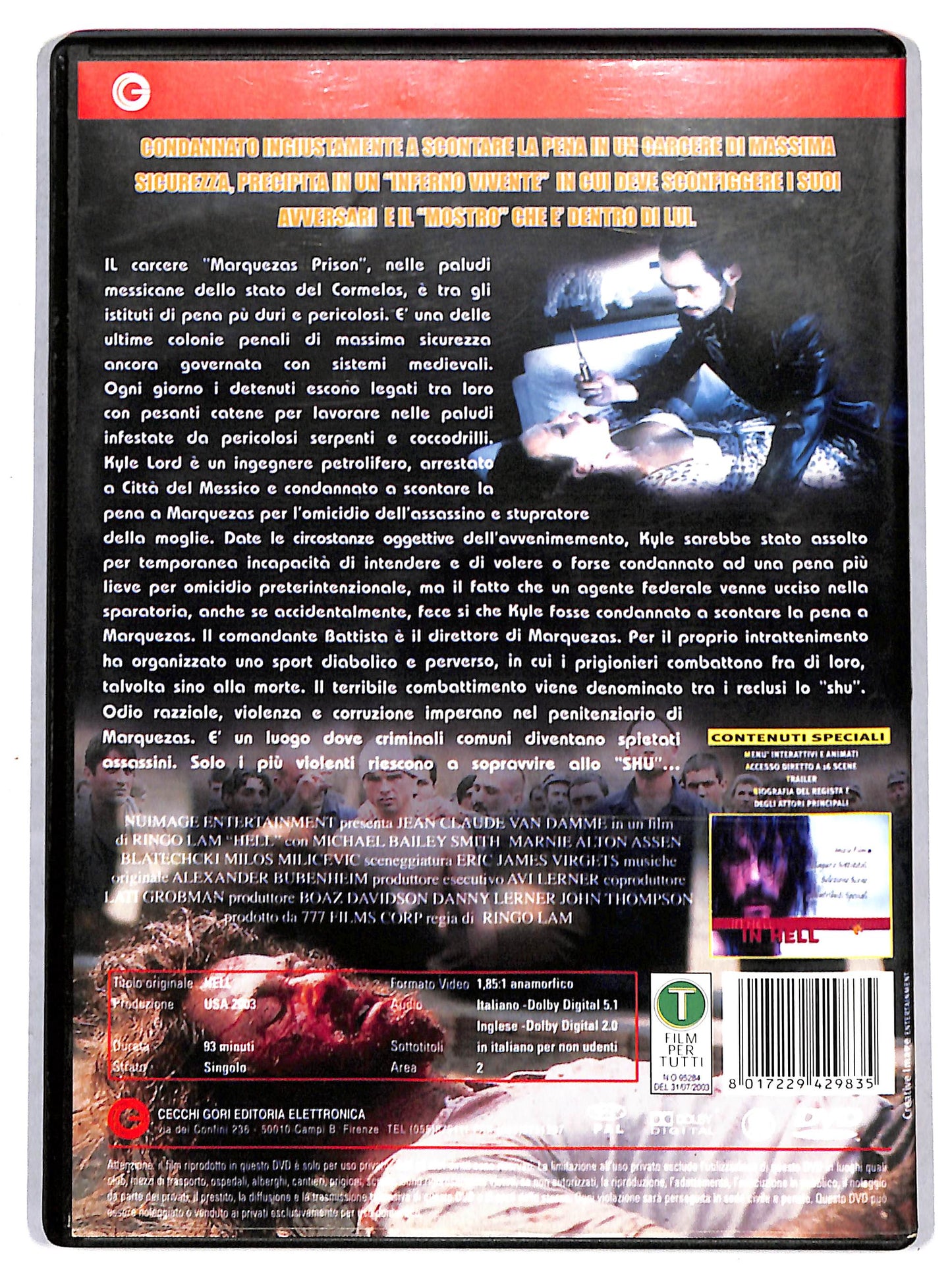 EBOND hell - esplode la furia DVD D711662