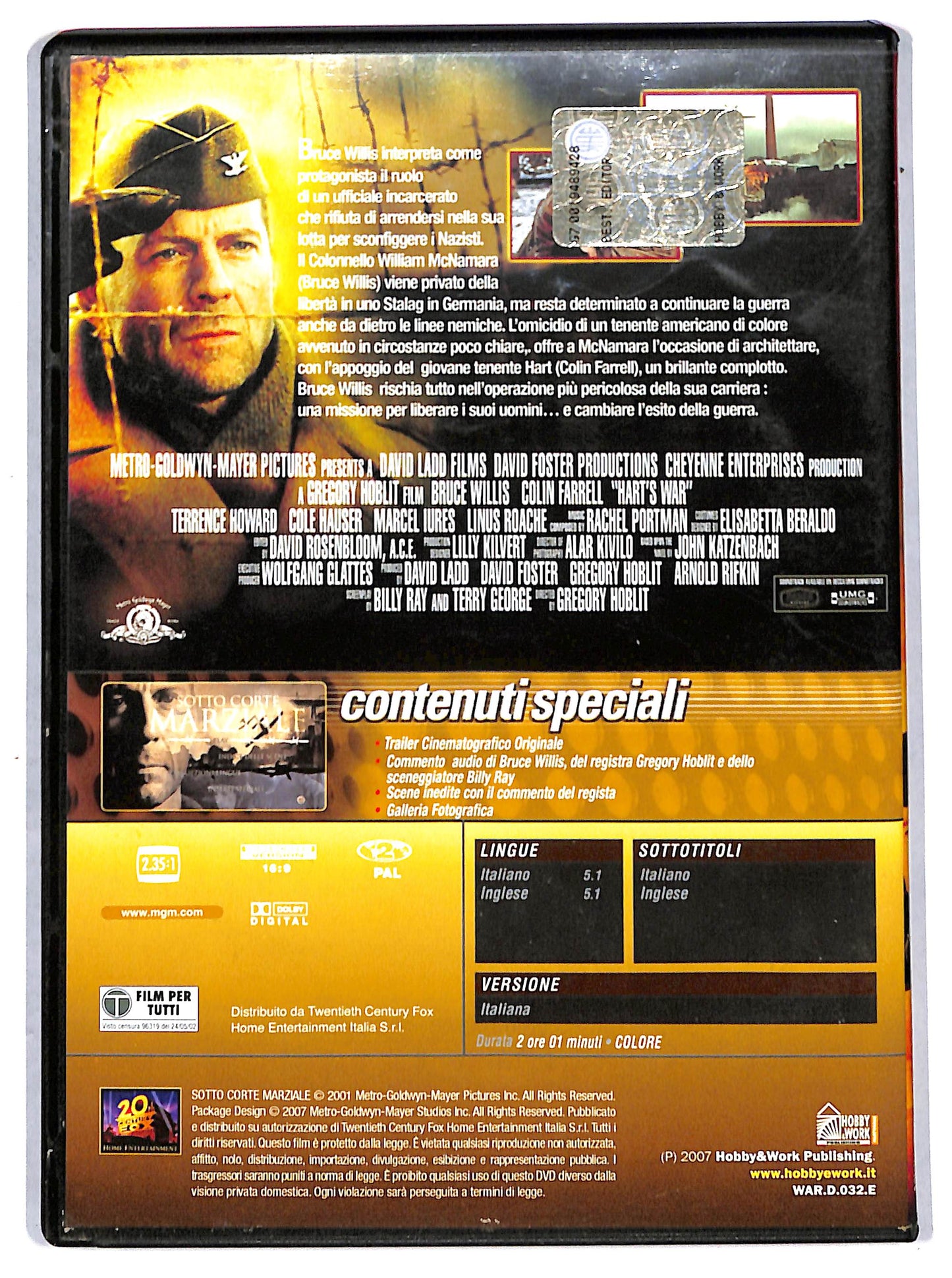 EBOND Sotto corte marziale EDITORIALE DVD D711724