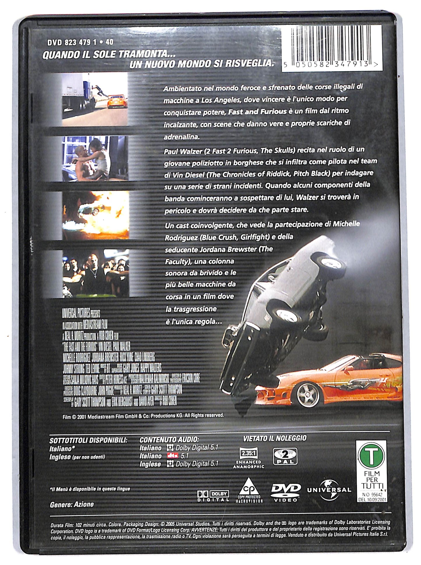 EBOND fast and furious DVD D711749