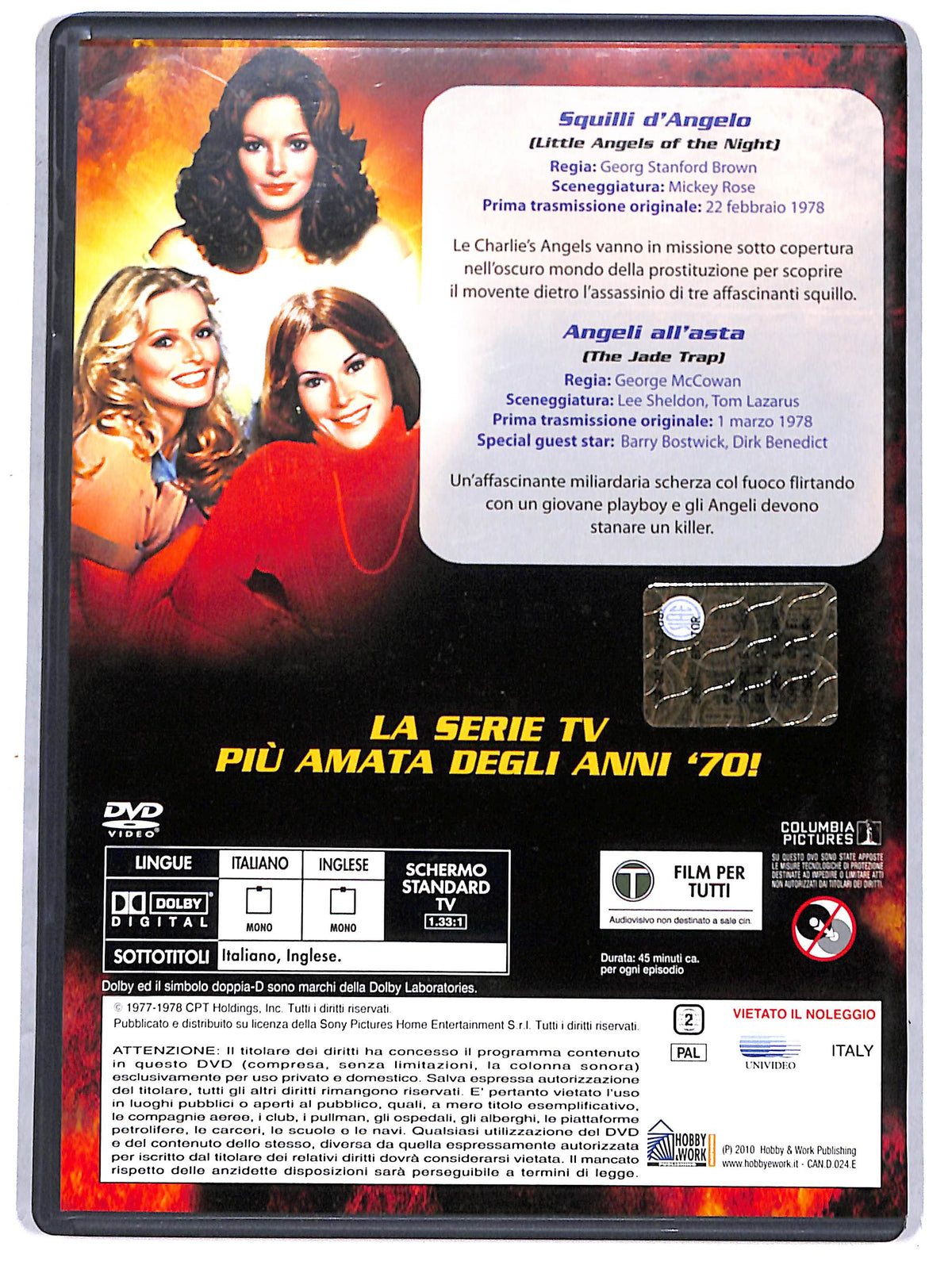 EBOND charlie's angels 24 stagione 2, episodi 23 e 24 EDITORIALE DVD D711813