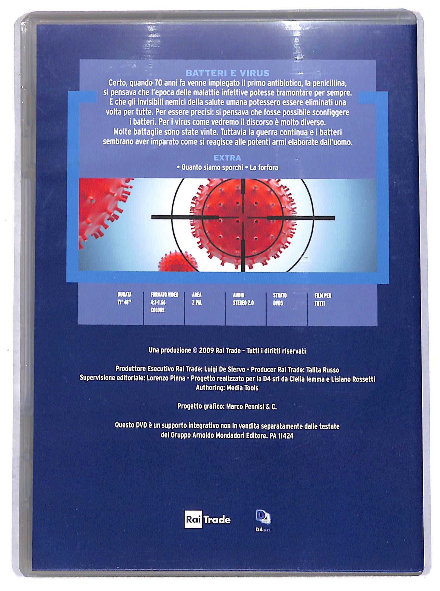 EBOND viaggio nella scienza 24, batteri e virus EDITORIALE DVD D711824
