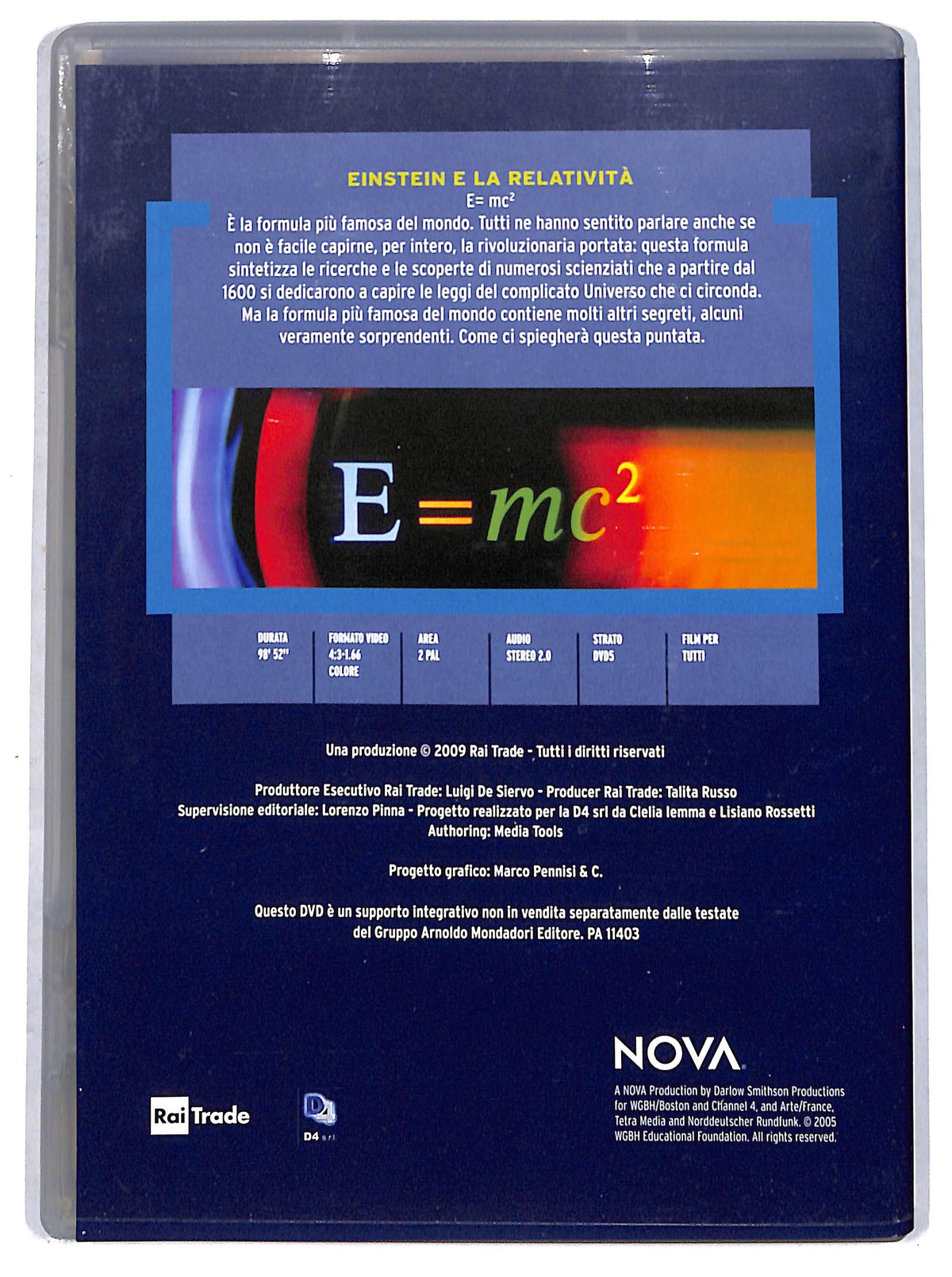 EBOND viaggio nella scienza 3 - einstein e la relativita EDITORIALE DVD D711829