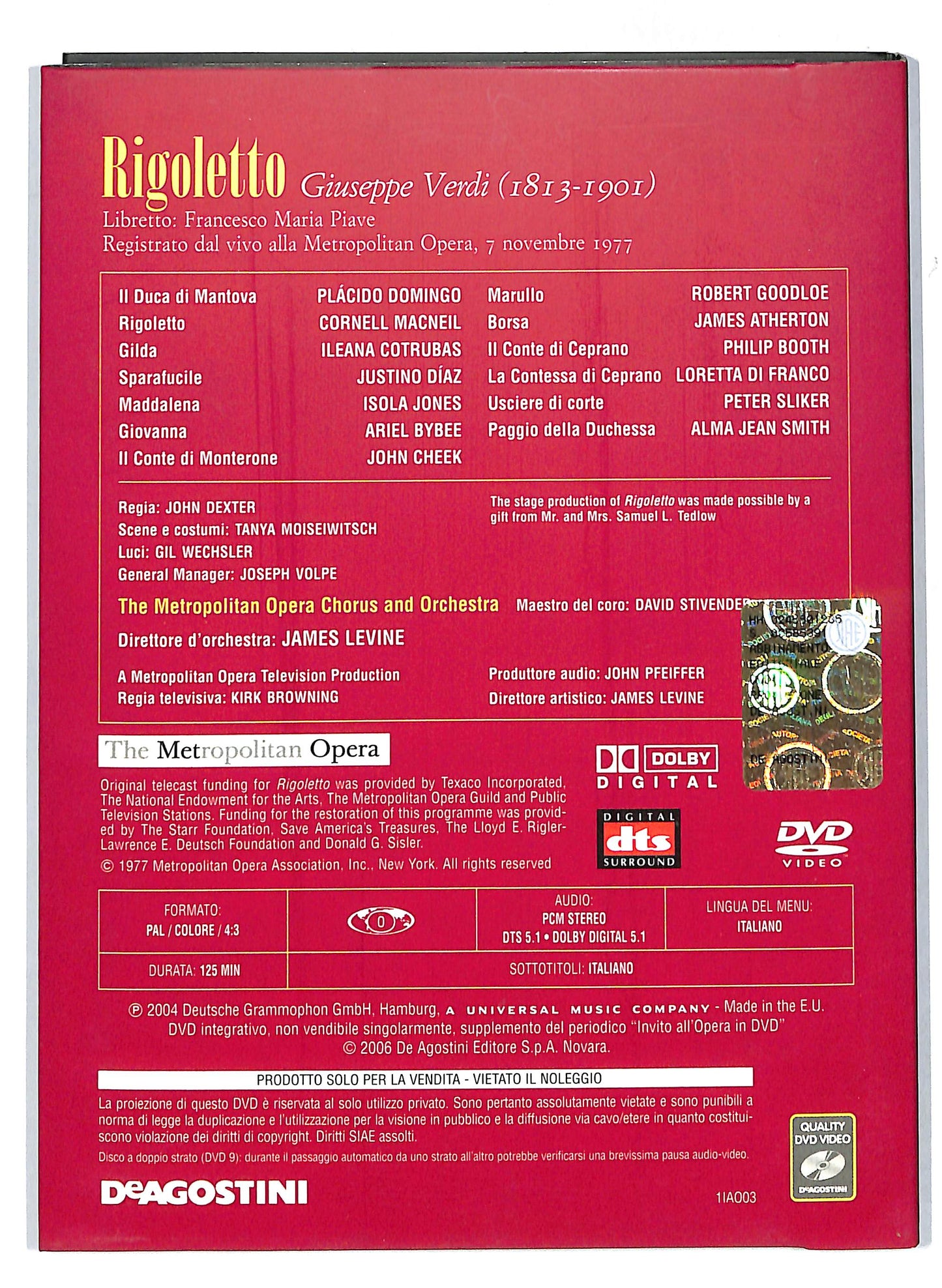 EBOND Rigoletto - Invito all'Opera in DVD EDITORIALE DVD D711937