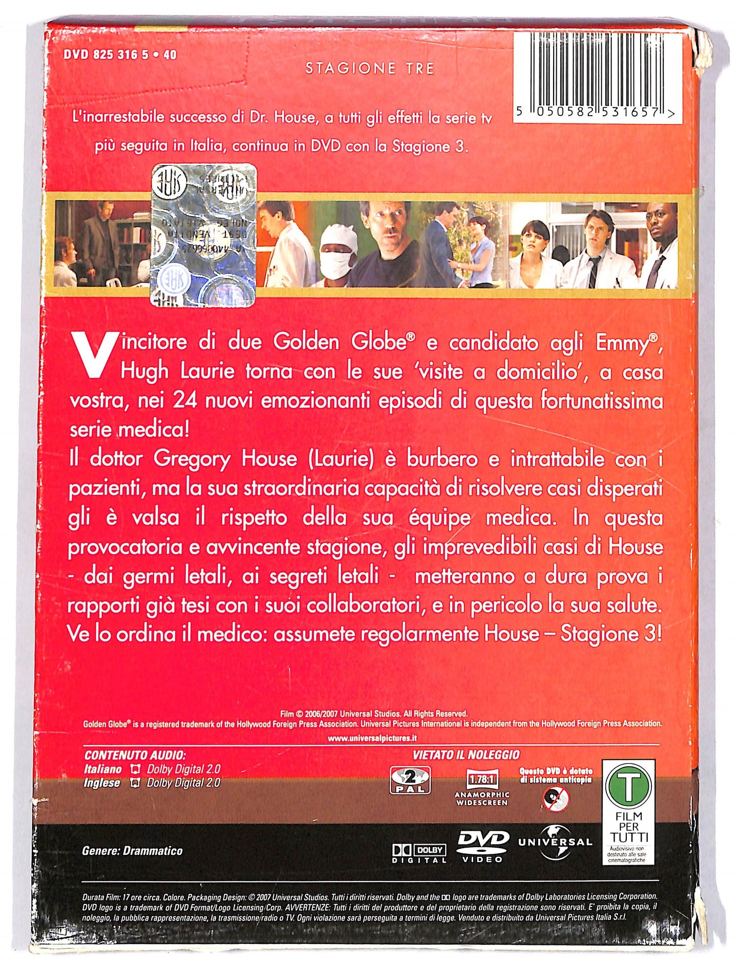 EBOND Dr. House - Medical Division Stagione 3 DVD D712037