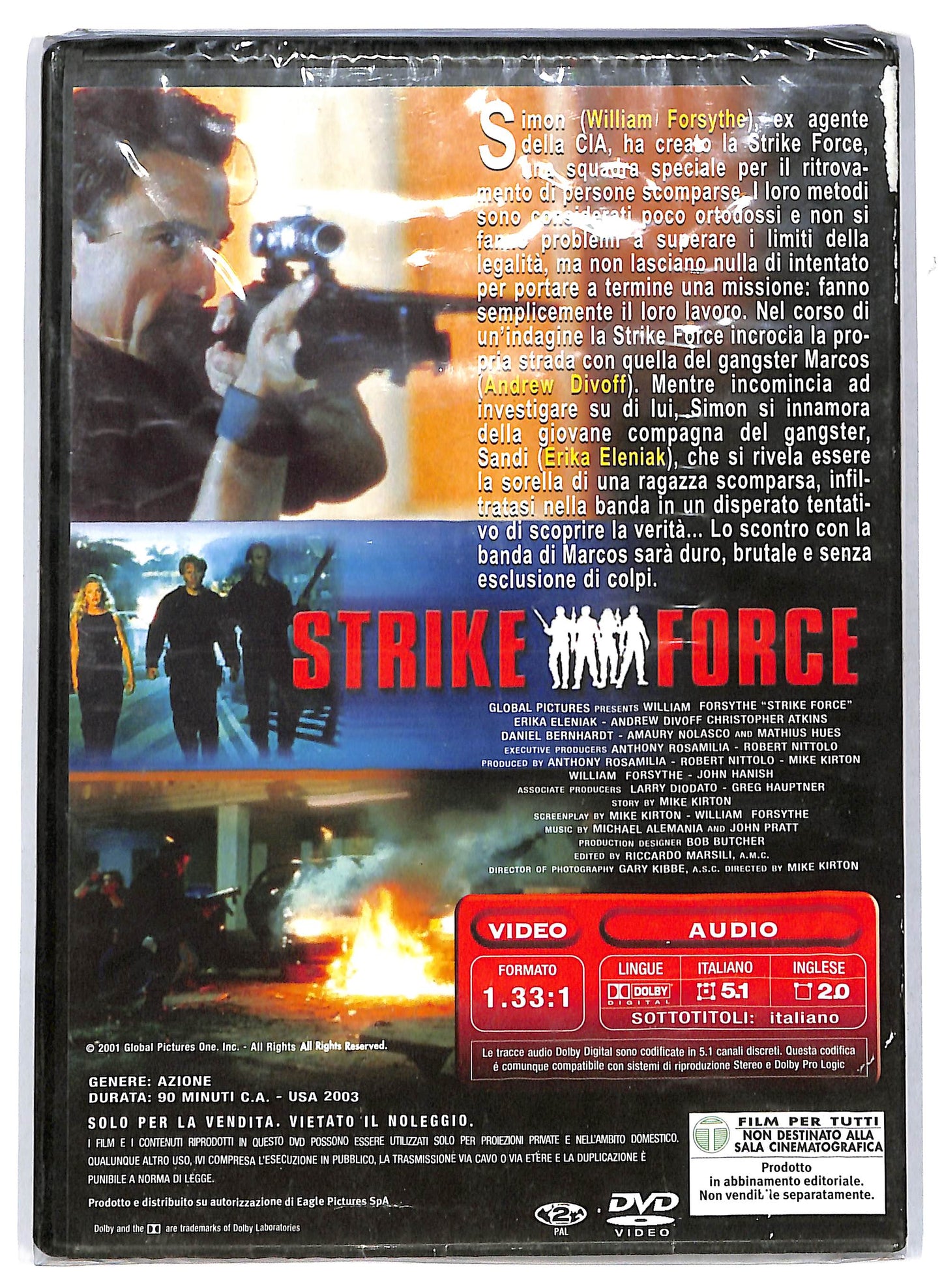 EBOND Strike Force EDITORIALE DVD D712111