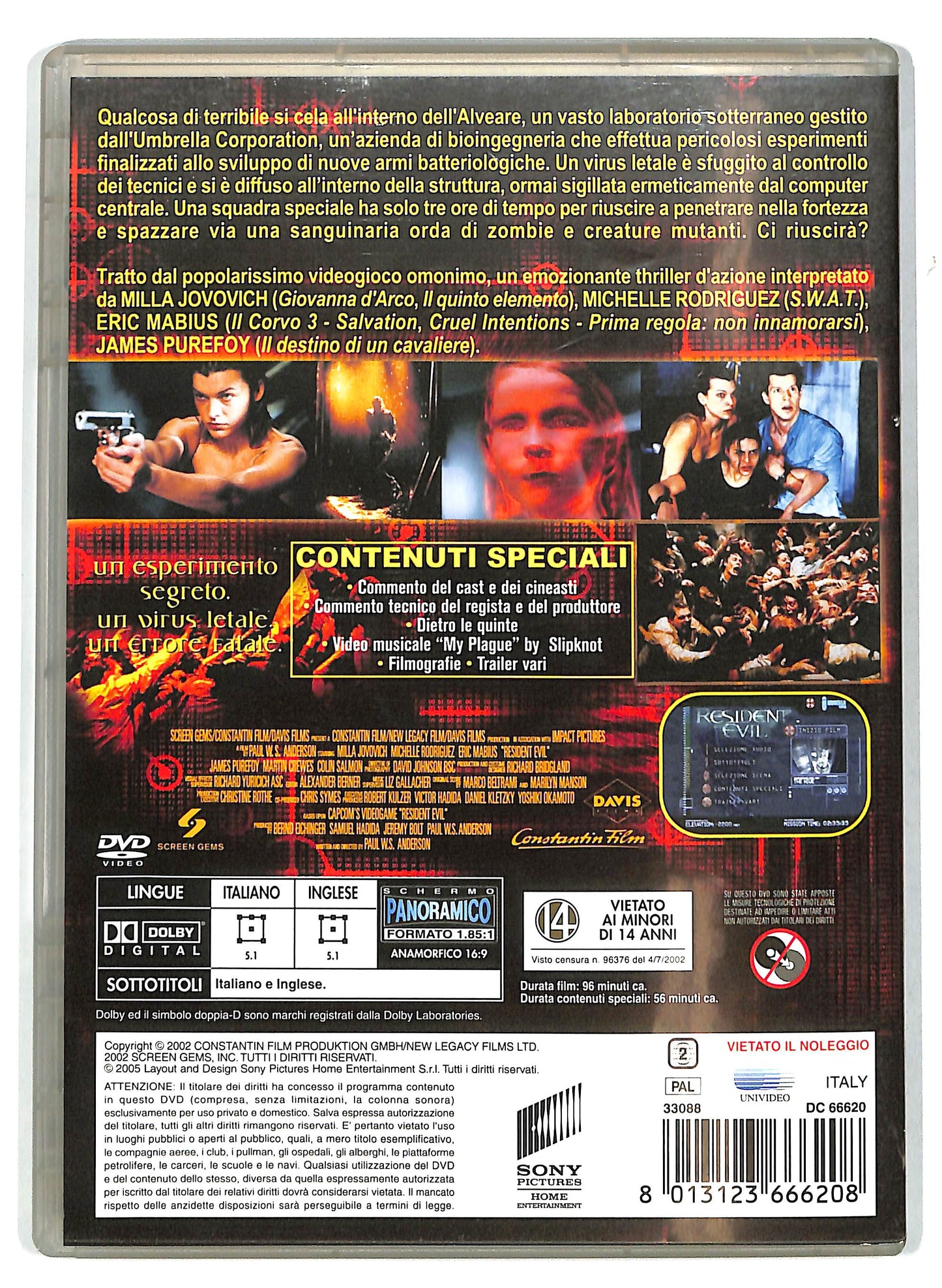EBOND Resident Evil DVD D712330