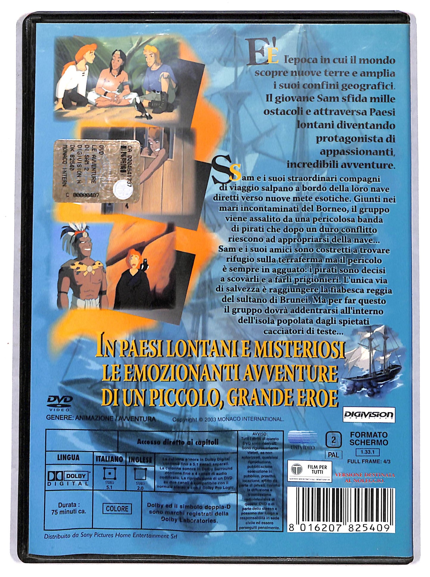 EBOND Le avventure di Sam, volume 2 NOLEGGIO DVD D712644