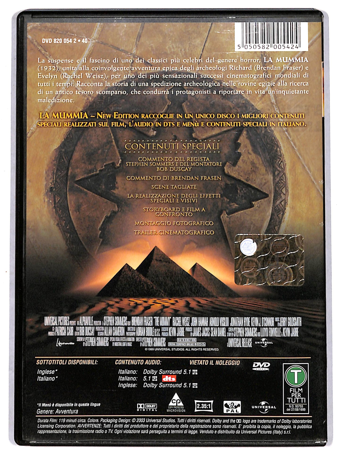 EBOND la mummia DVD D712663