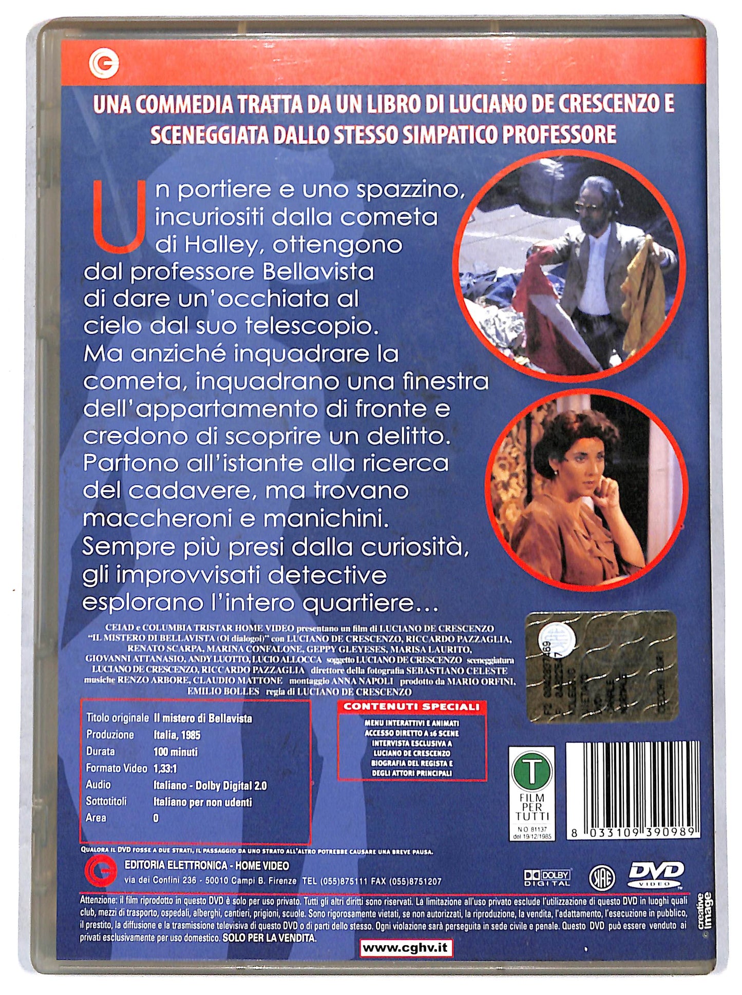 EBOND il mistero di bellavista DVD D713014