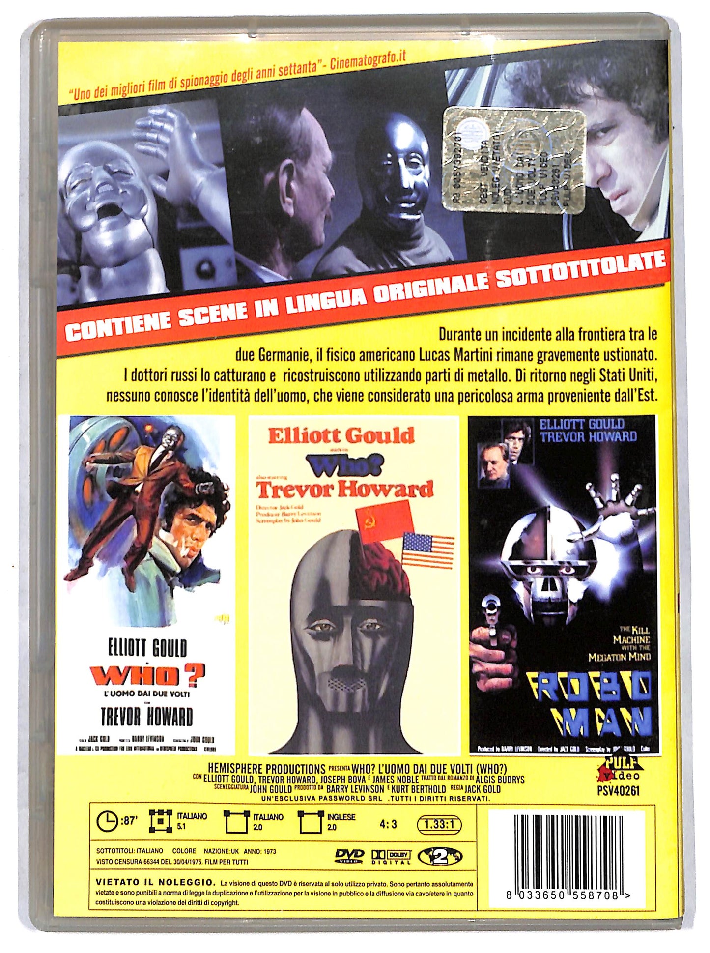 EBOND Who? - L'uomo dai due volti DVD D713042