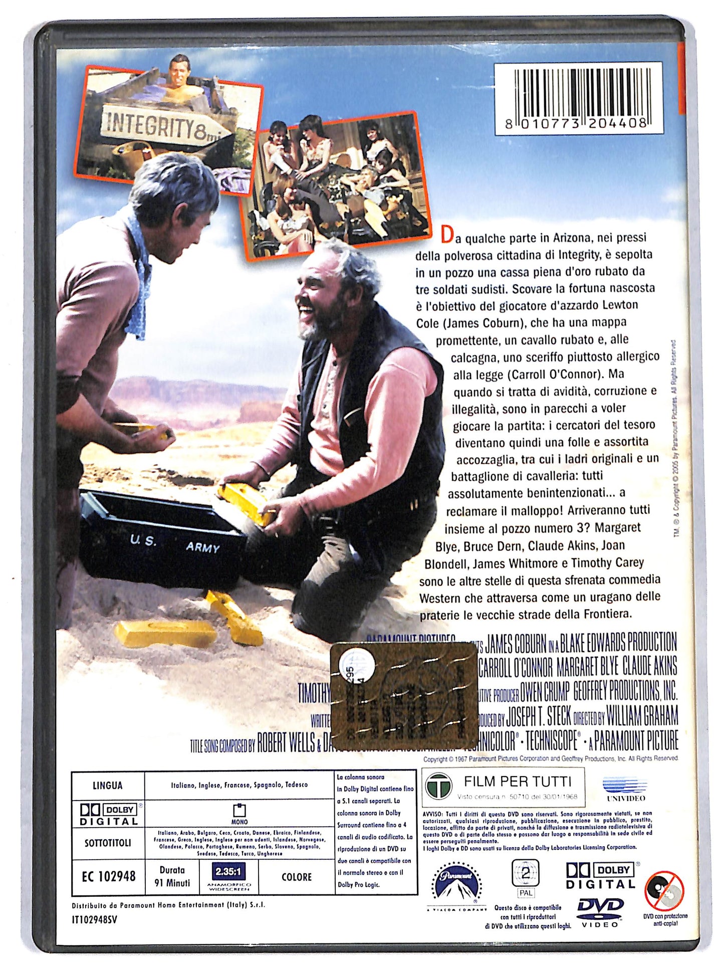 EBOND La vecchia legge del West DVD D713056