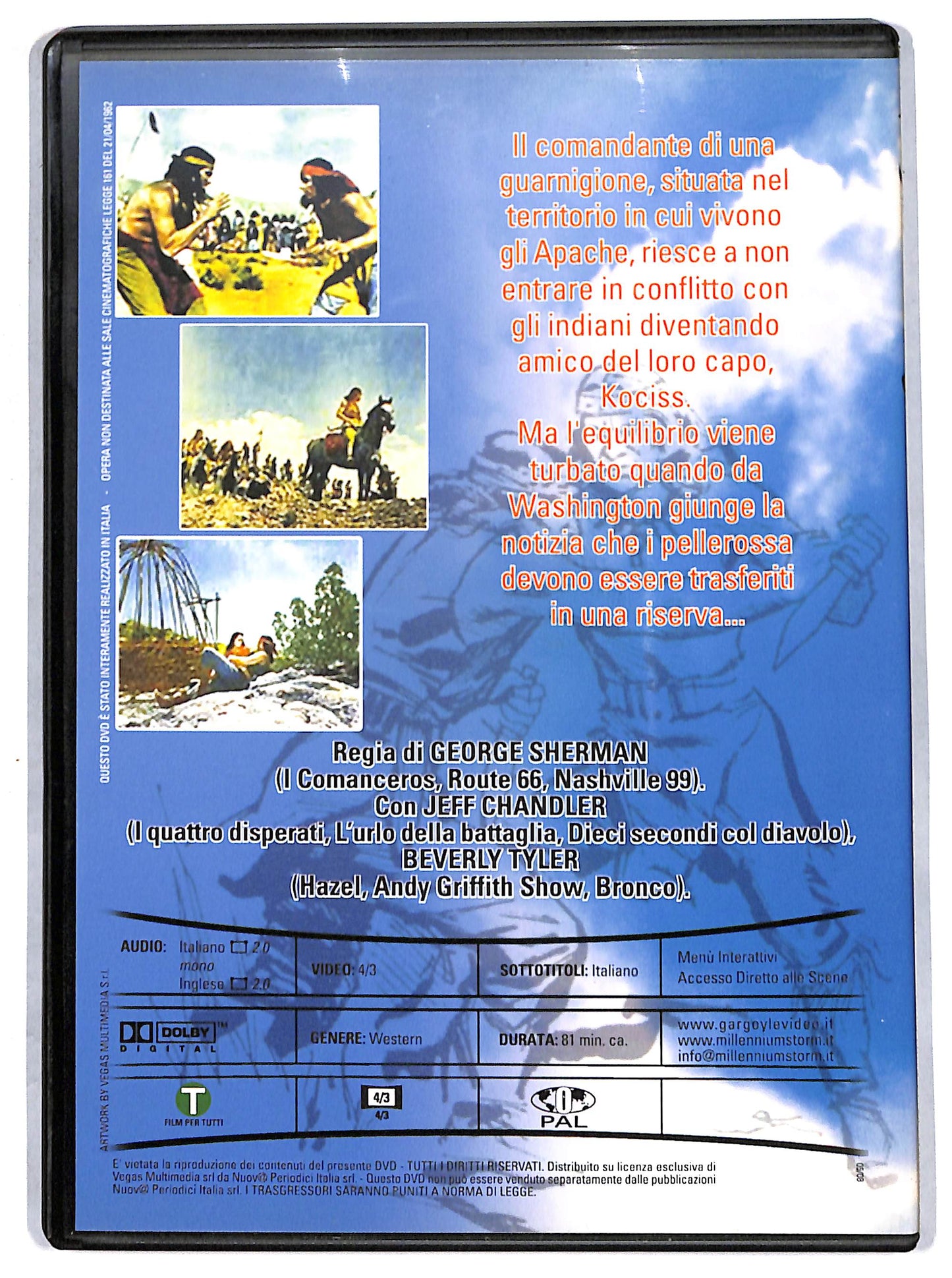 EBOND Kociss, l'eroe indiano EDITORIALE DVD D713109