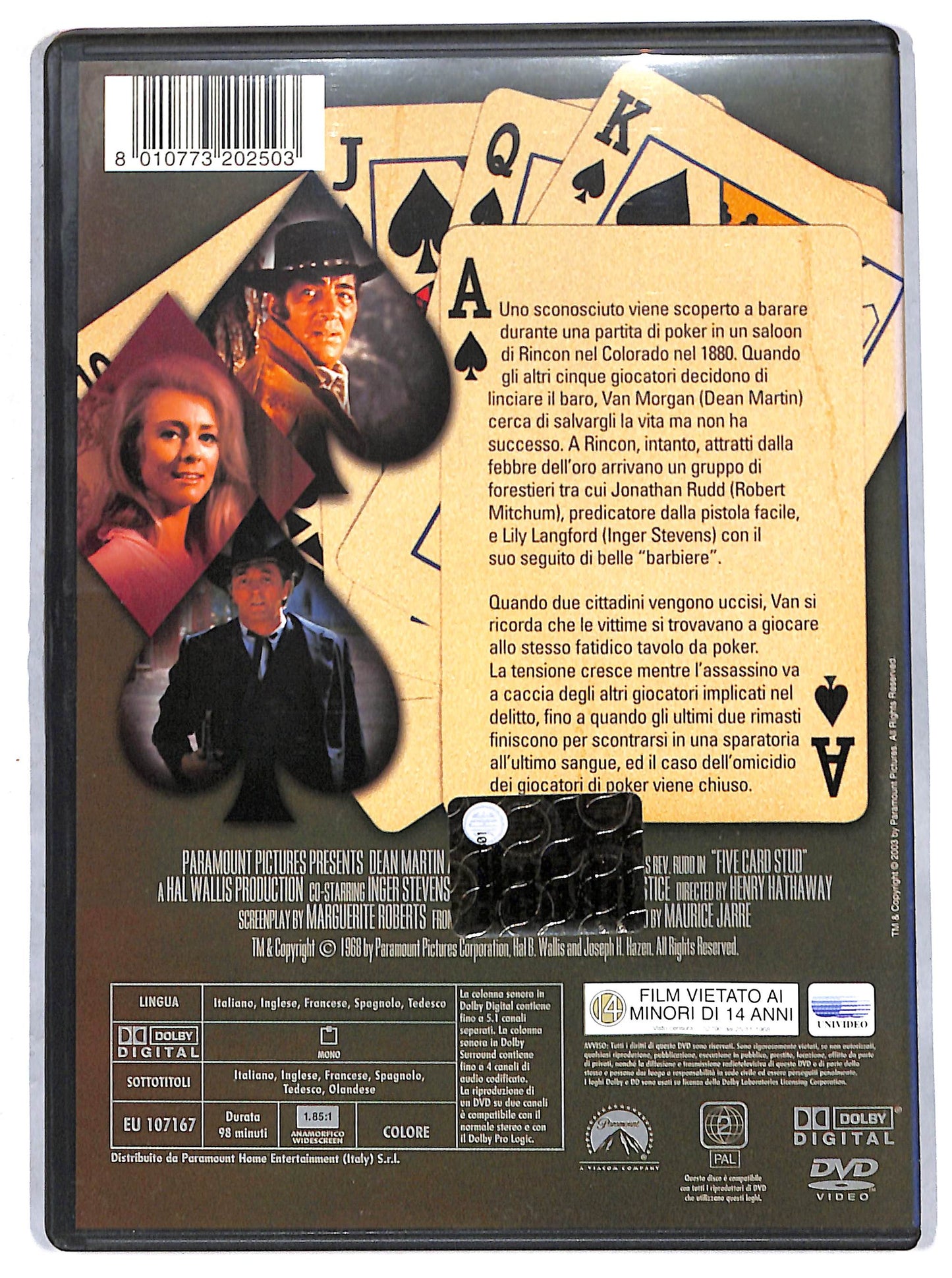 EBOND poker di sangue DVD D713111