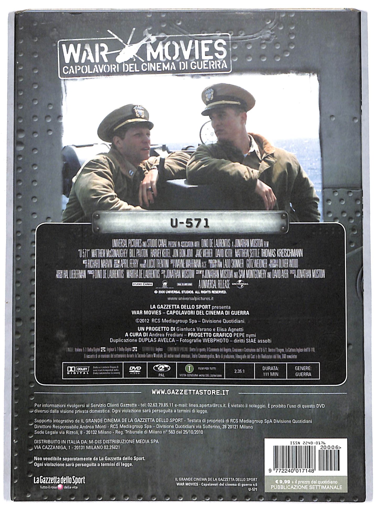 EBOND U-571 - volume 6 EDITORIALE DVD D713128