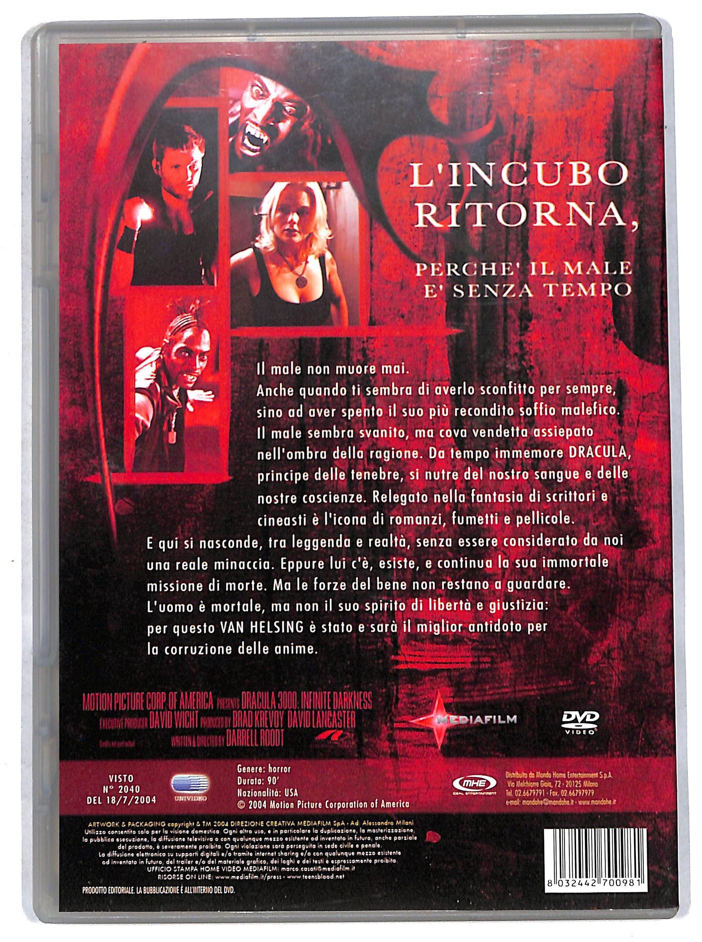 EBOND Van Helsing - Dracula's Revenge EDITORIALE DVD D713255