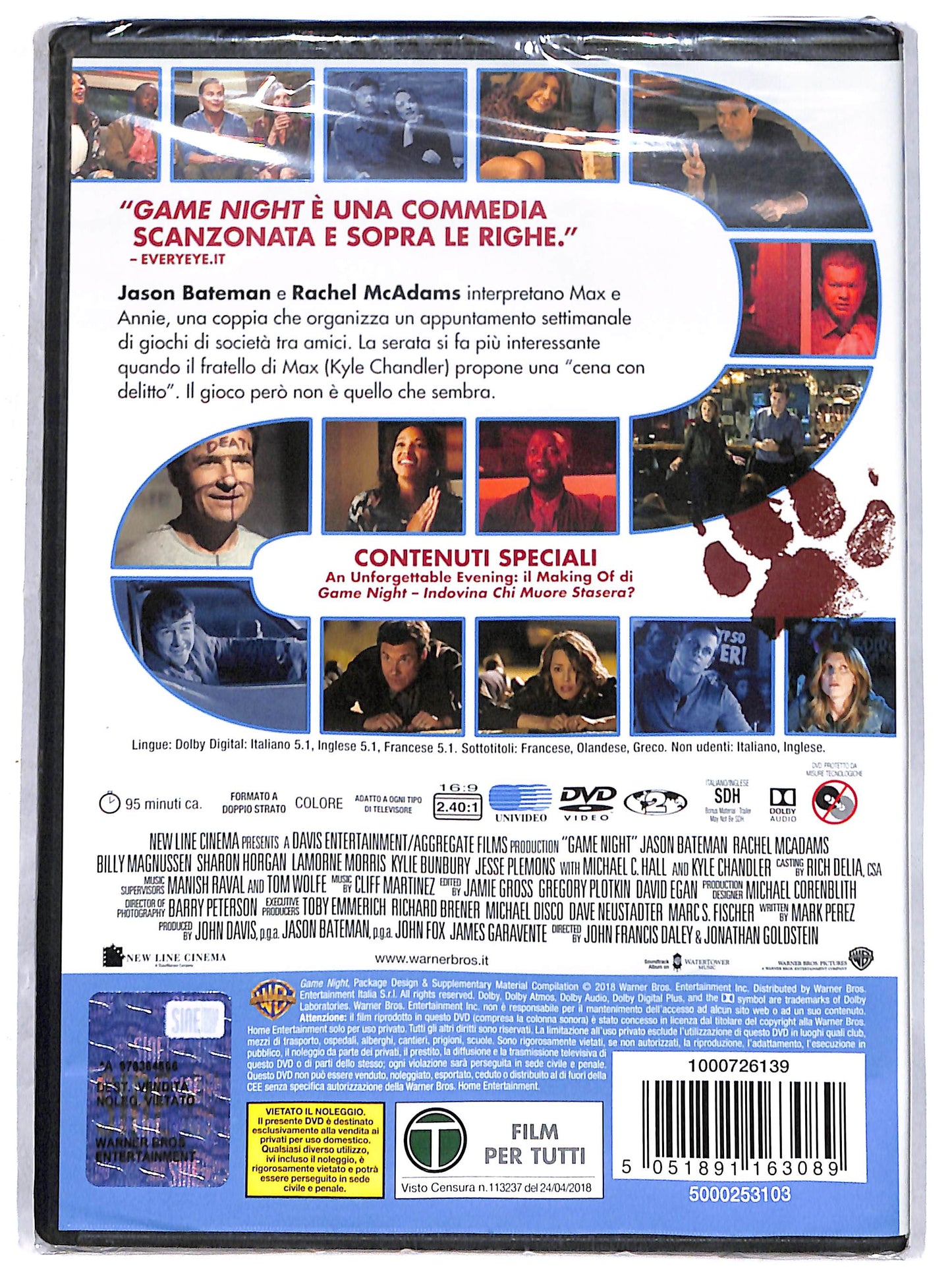 EBOND Game Night - Indovina chi muore stasera? DVD D713324