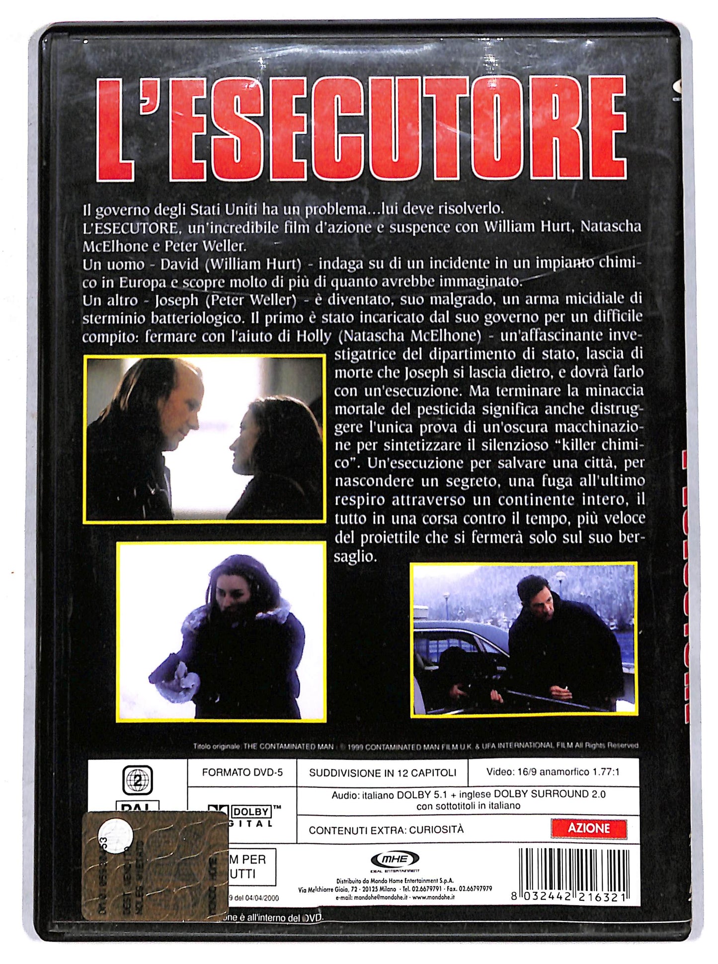 EBOND l'esecutore DVD D713334