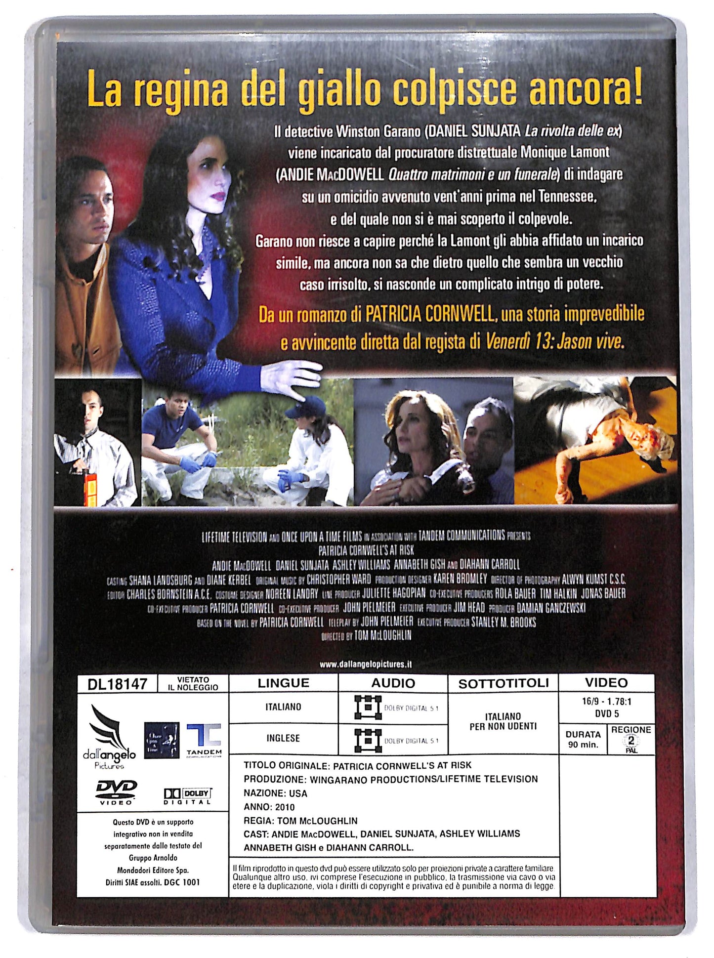 EBOND Patricia Cornwell - A rischio EDITORIALE DVD D713336