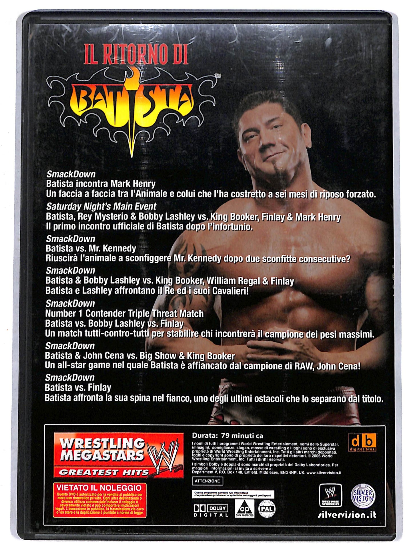 EBOND il ritorno di batista volume 1 EDITORIALE DVD D713416