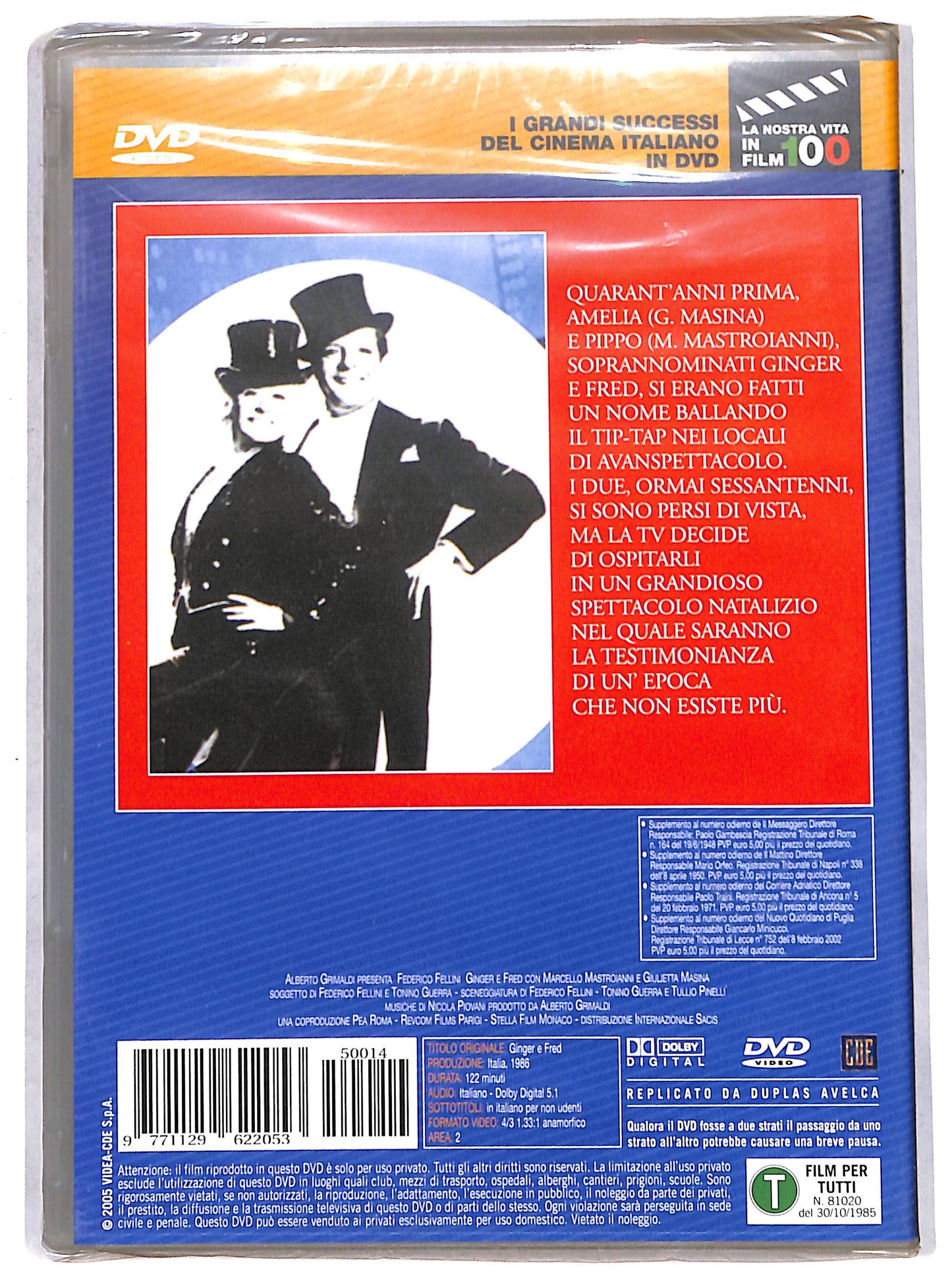 EBOND Ginger e Fred, volume 14 EDITORIALE DVD D713509