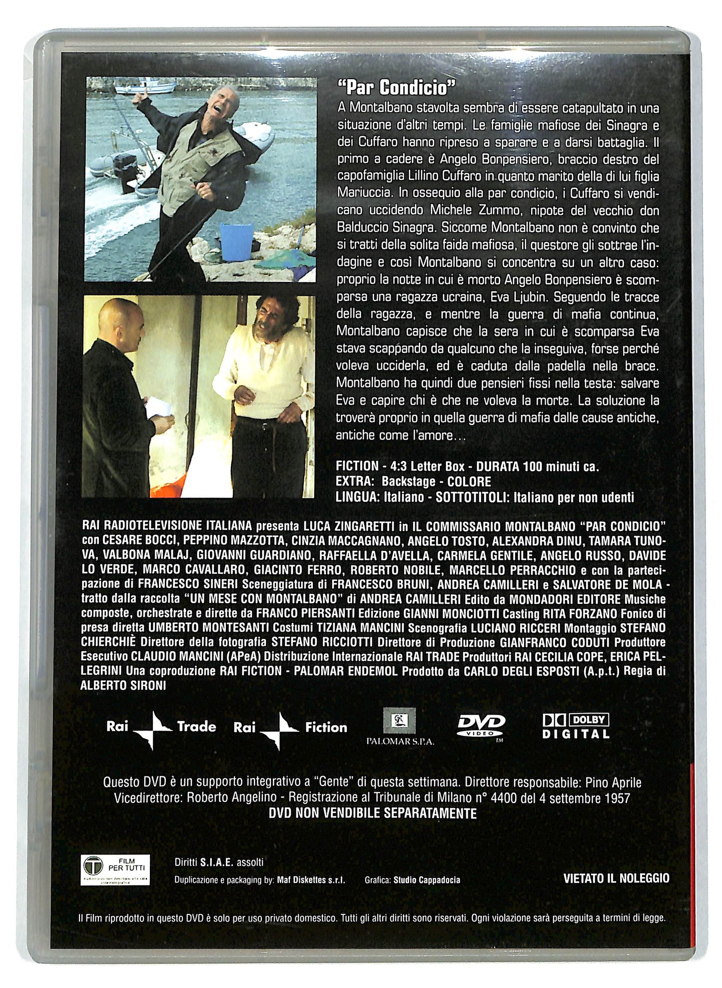 EBOND Montalbano - Par condicio Volume 4 EDITORIALE DVD D714244