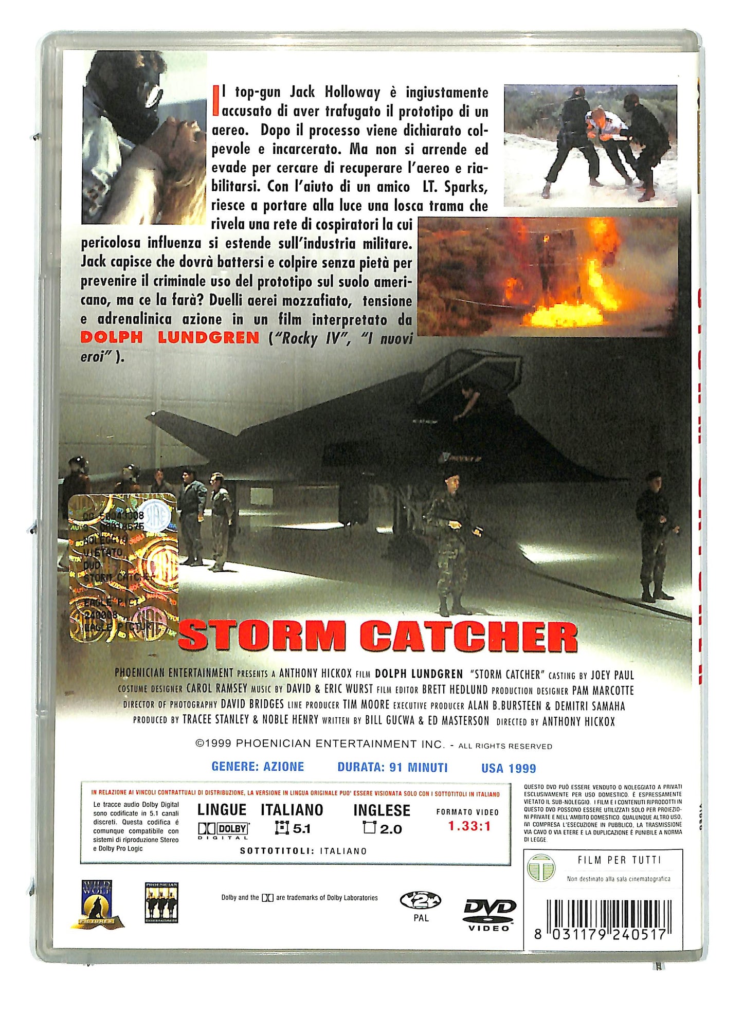 EBOND Storm Catcher - Slimcase DVD D714266