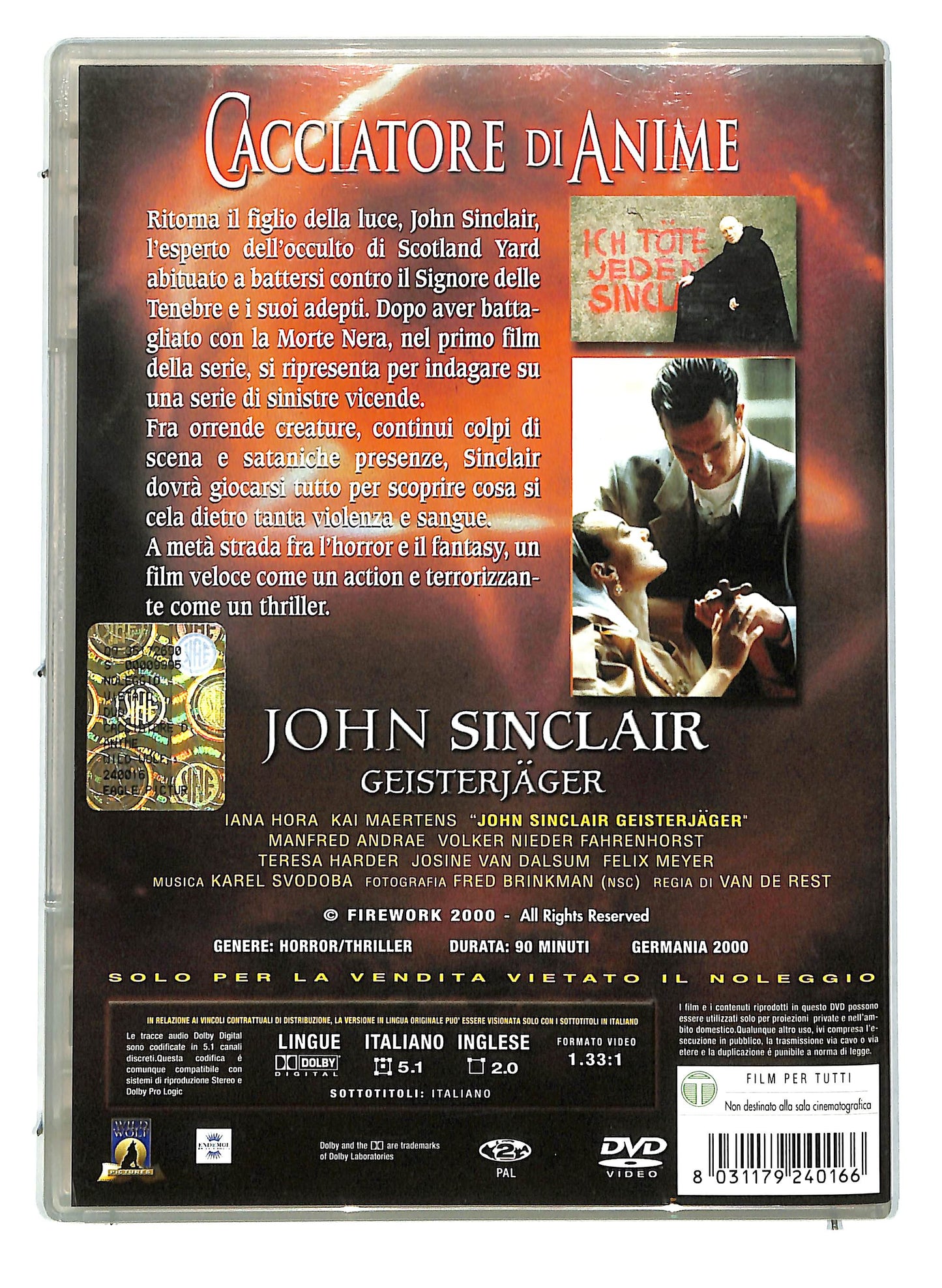 EBOND Cacciatore di anime - Slimcase DVD D714268