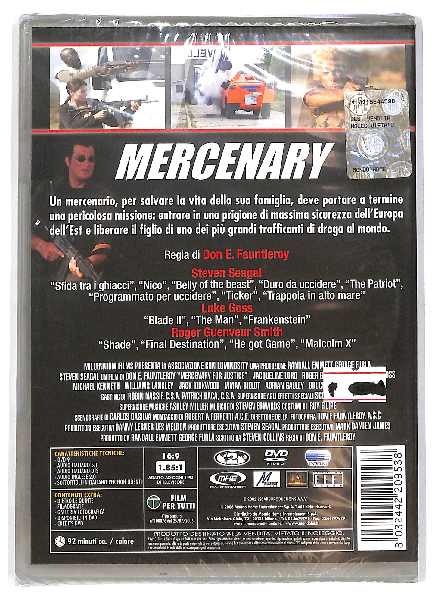 EBOND Mercenary DVD D714519