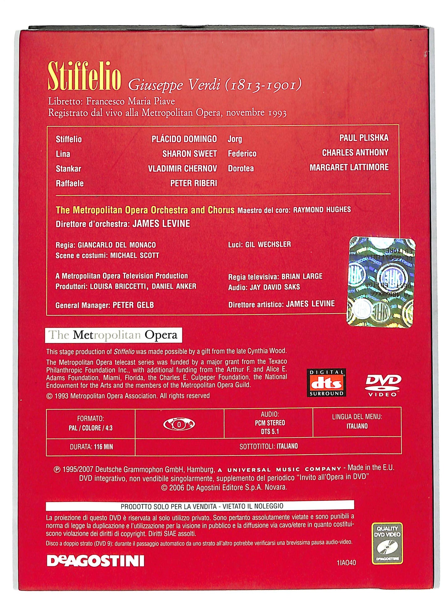 EBOND Invito all'Opera Volume 40 - Stiffelio EDITORIALE DVD D714604