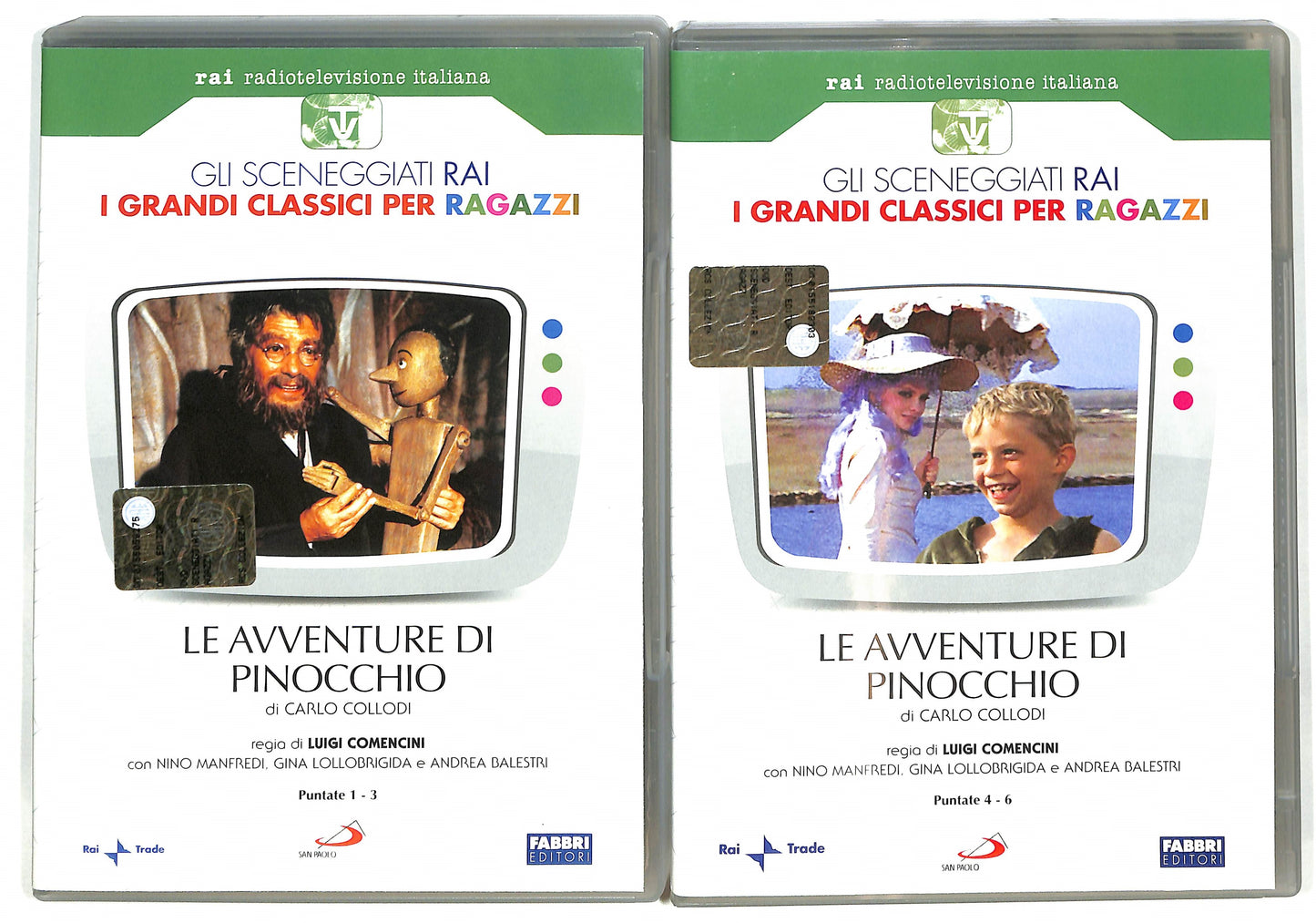 EBOND Le avventure di Pinocchio Puntate 1 - 6 EDITORIALE DVD D714613