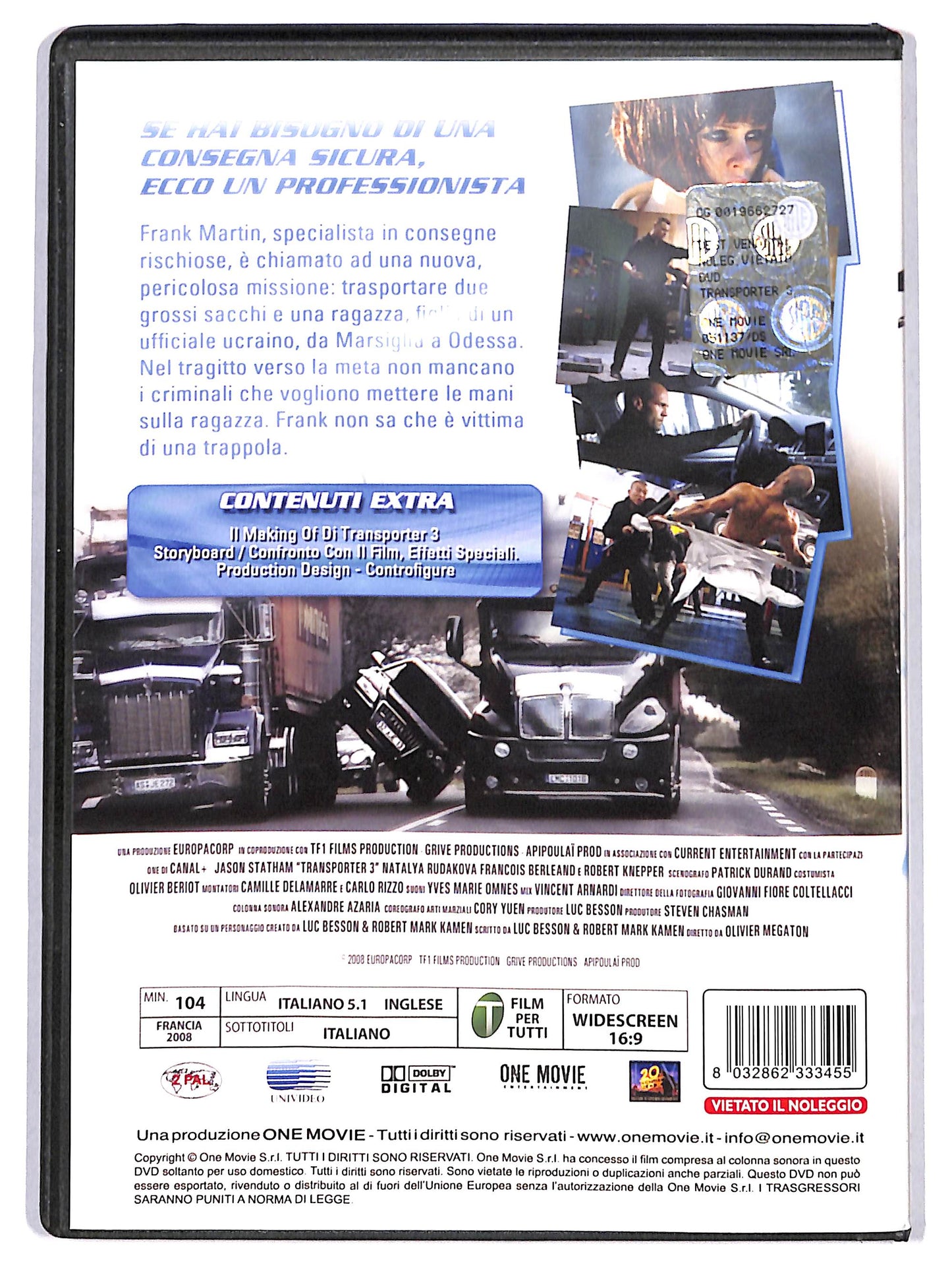 EBOND Transporter 3 DVD D714819