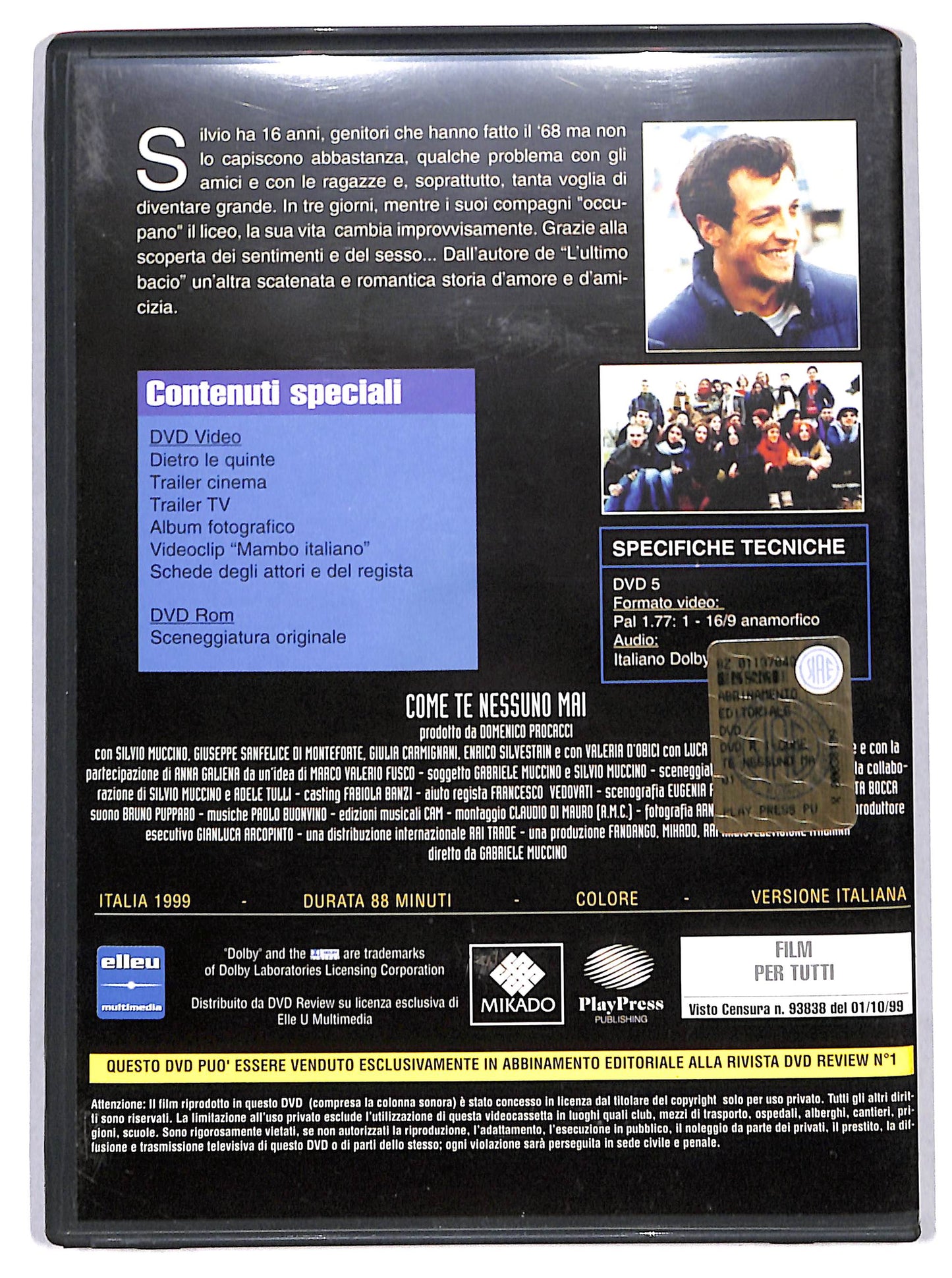 EBOND Come te nessuno mai EDITORIALE DVD D714837