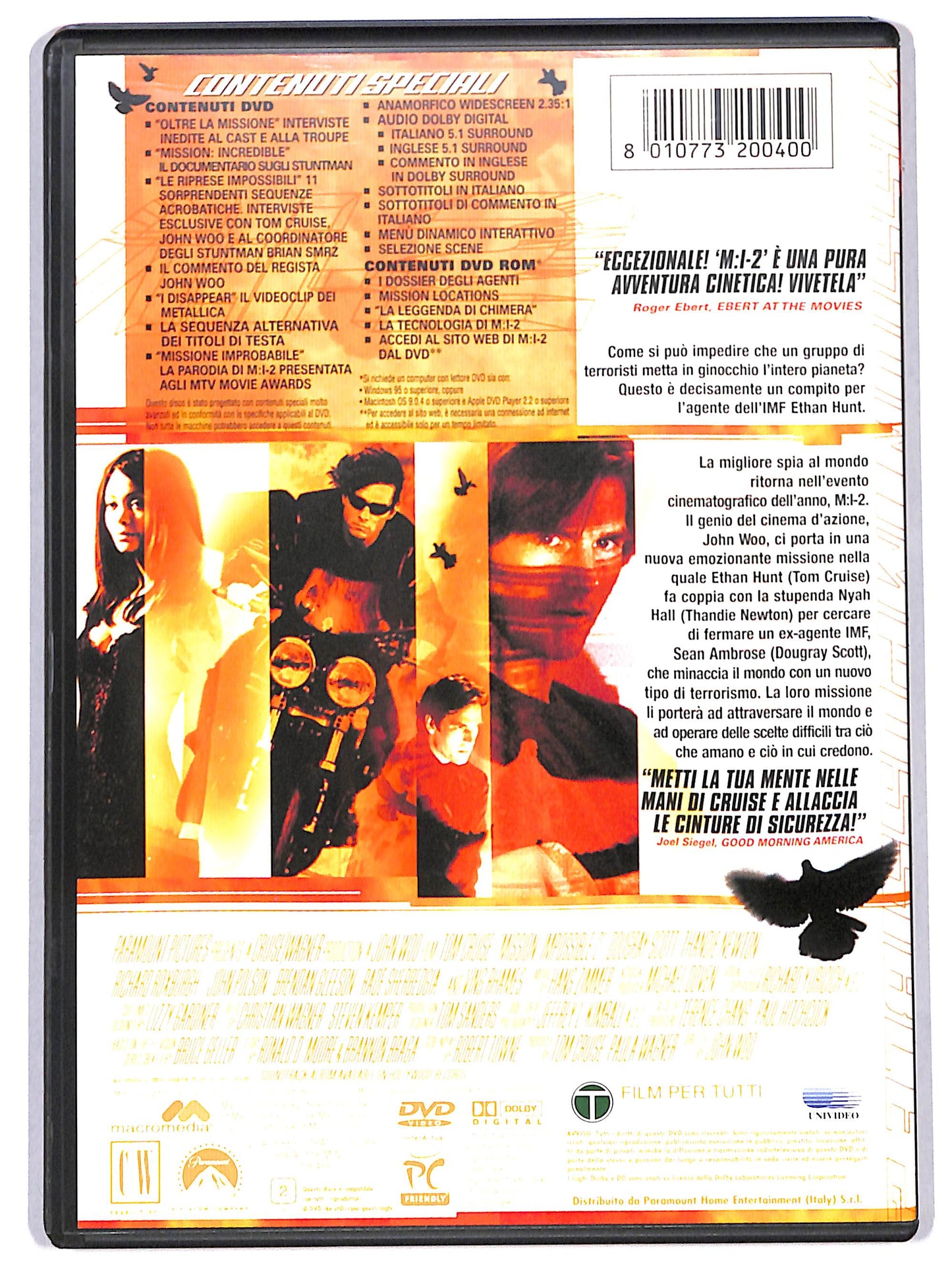 EBOND Mission Impossible 2 DVD D714857