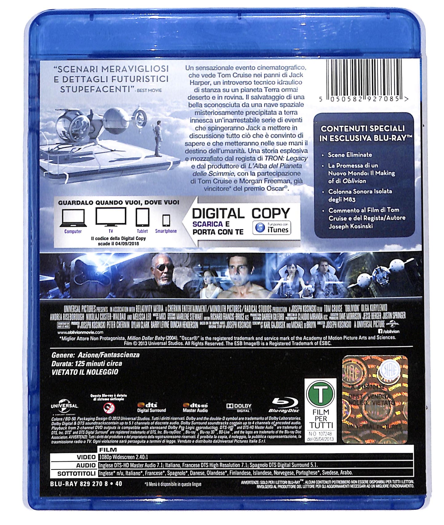 EBOND oblivion - digital copy + BLURAY D715065