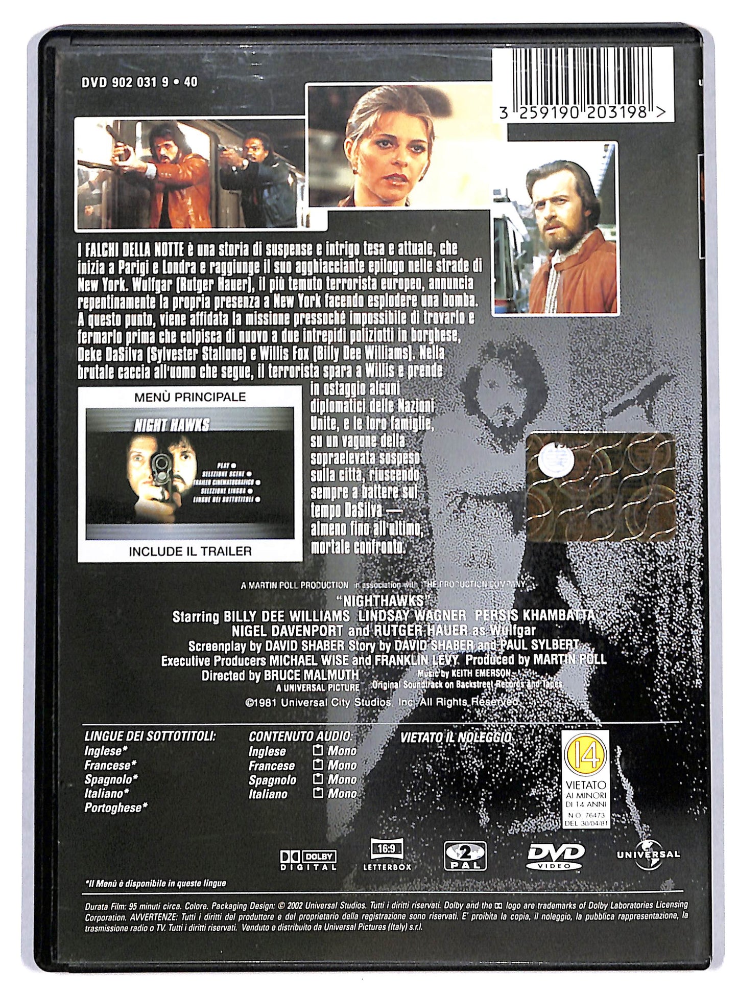 EBOND I Falchi Della Notte DVD D715112