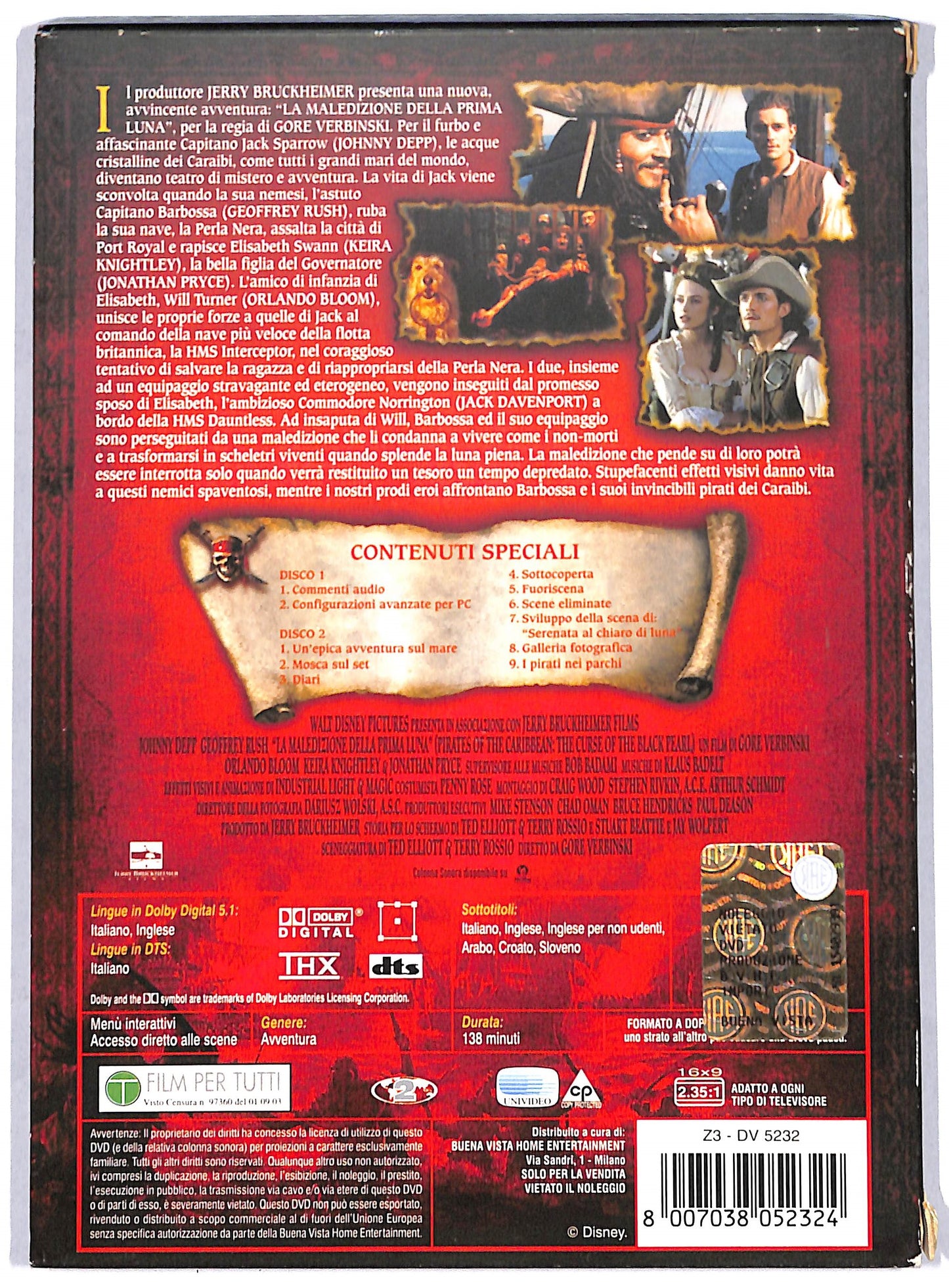EBOND La maledizione della prima luna DVD D715157