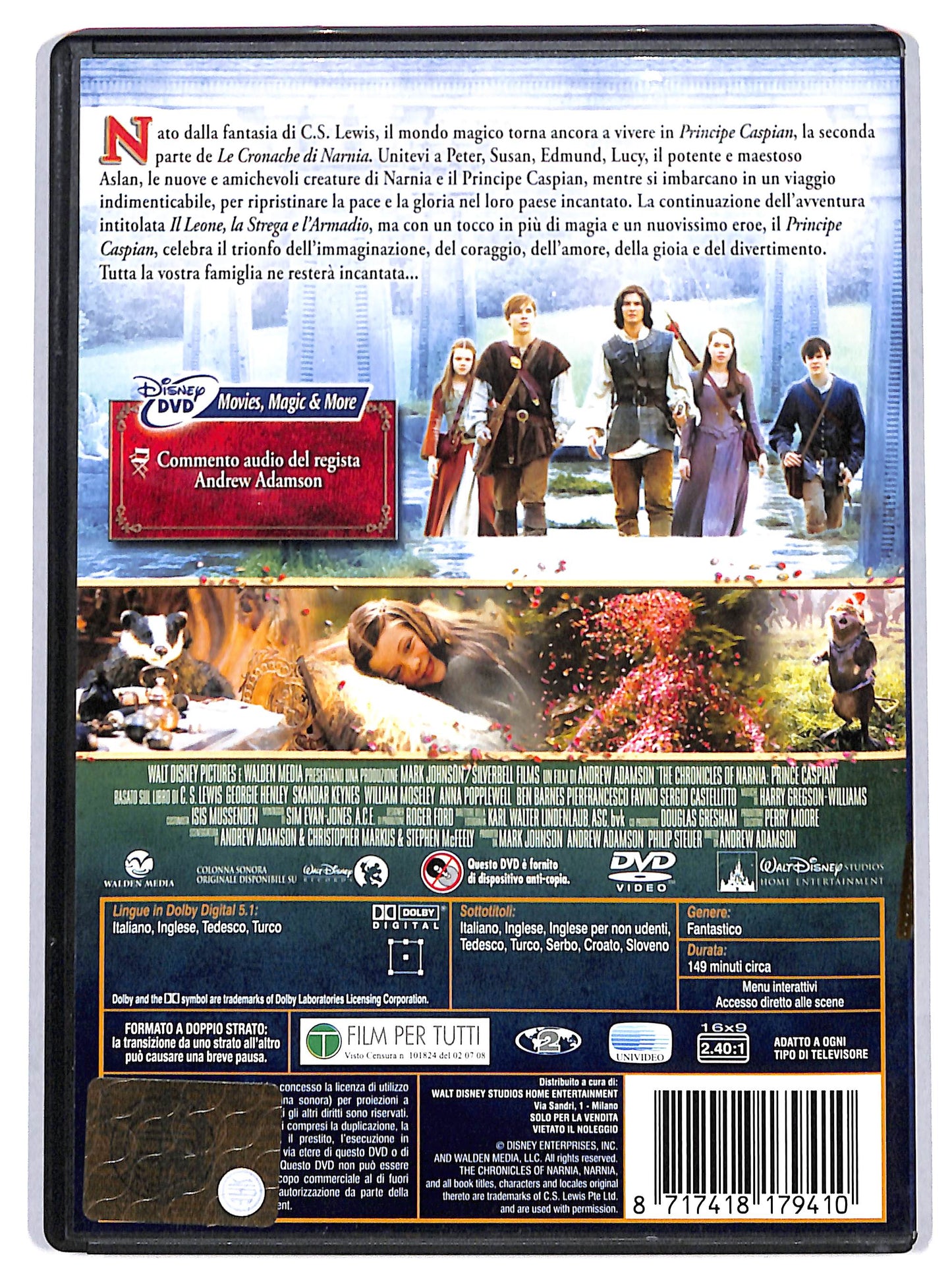 EBOND Le Cronache di Narnia il Principe Caspian DVD D715205