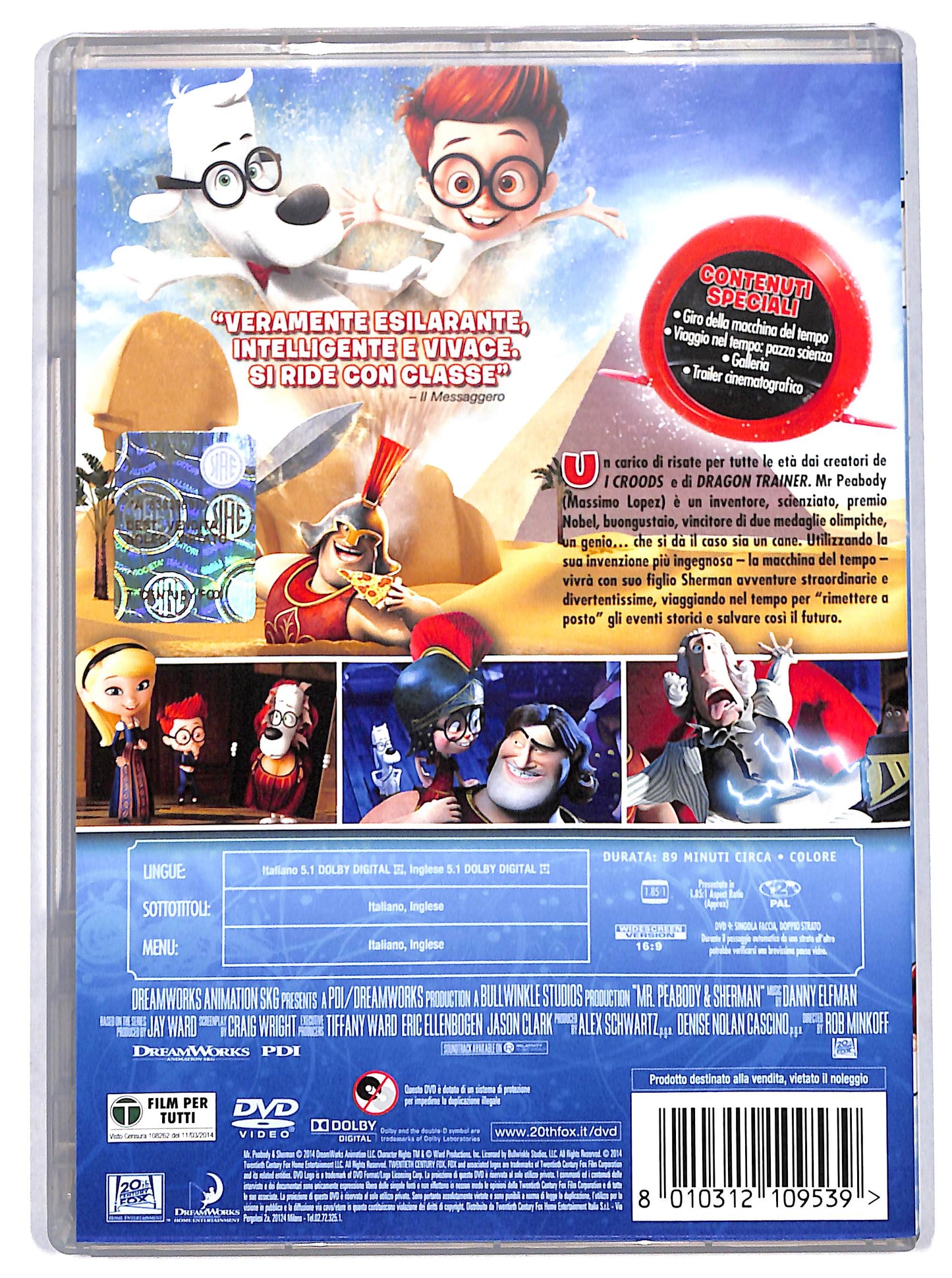 EBOND mr peabody e sherman DVD D715236