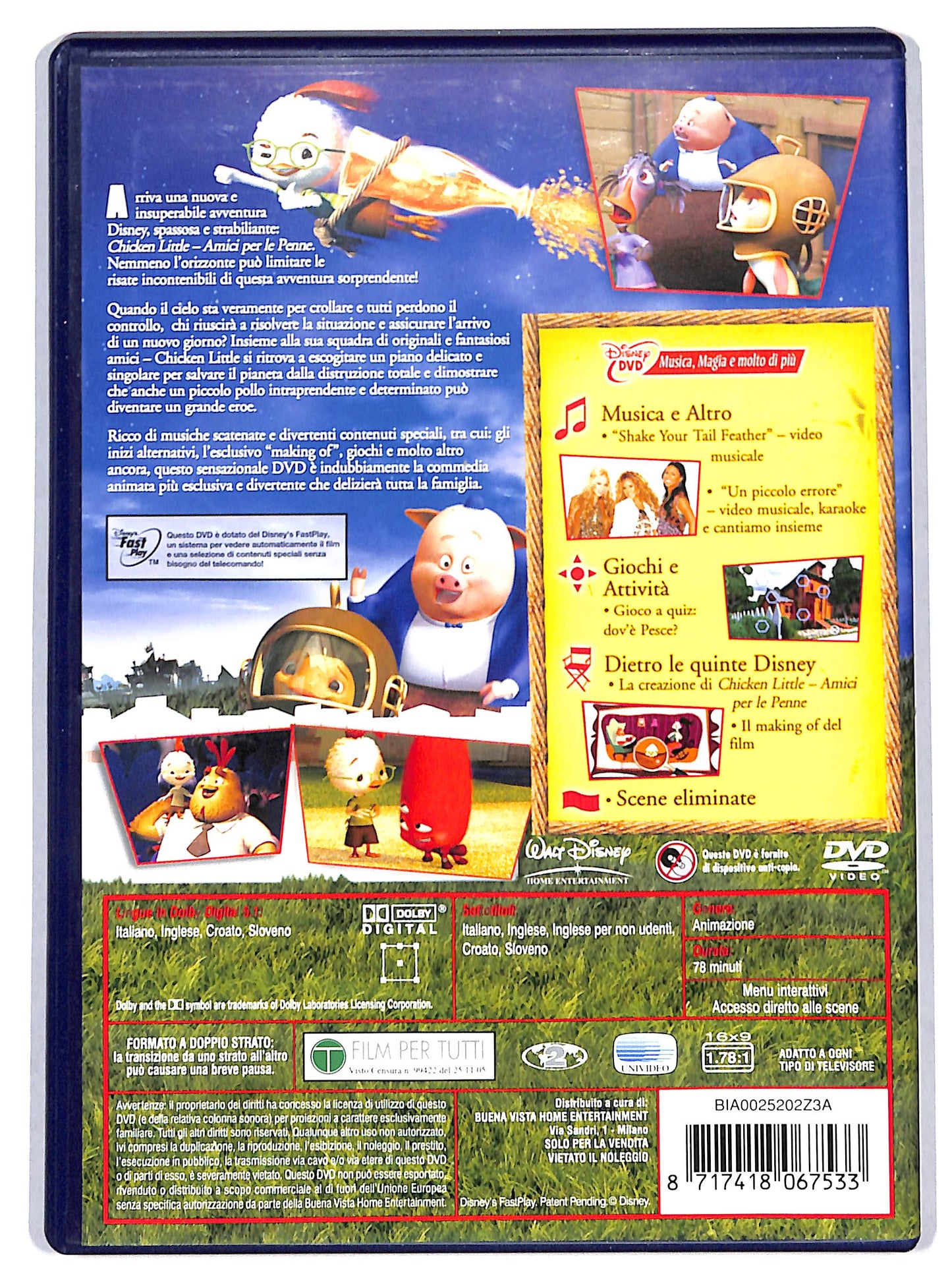 EBOND chicken little - amici per le penne DVD D715302