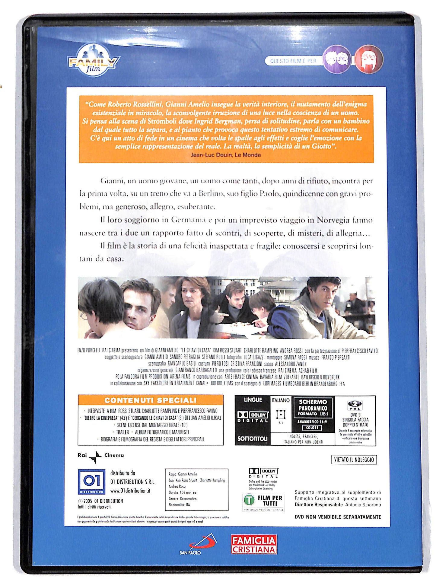 EBOND Le chiavi di casa EDITORIALE DVD D715338
