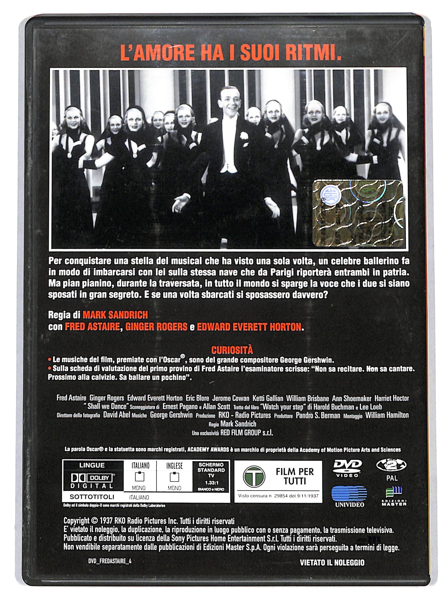 EBOND Voglio danzare con te EDITORIALE DVD D715340