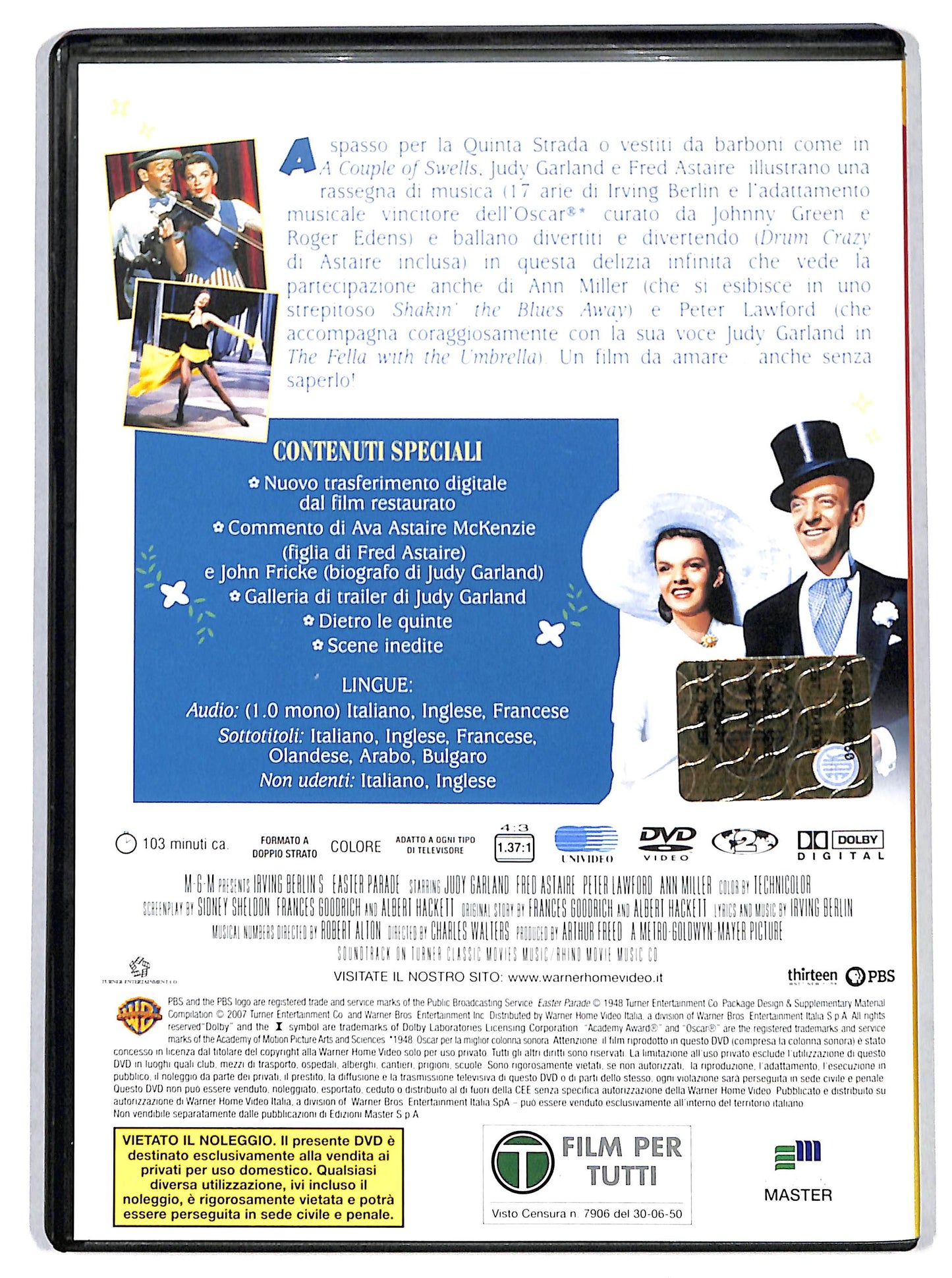 EBOND Fred Astaire Collection - Ti amavo senza saperlo EDITORIALE DVD D715341
