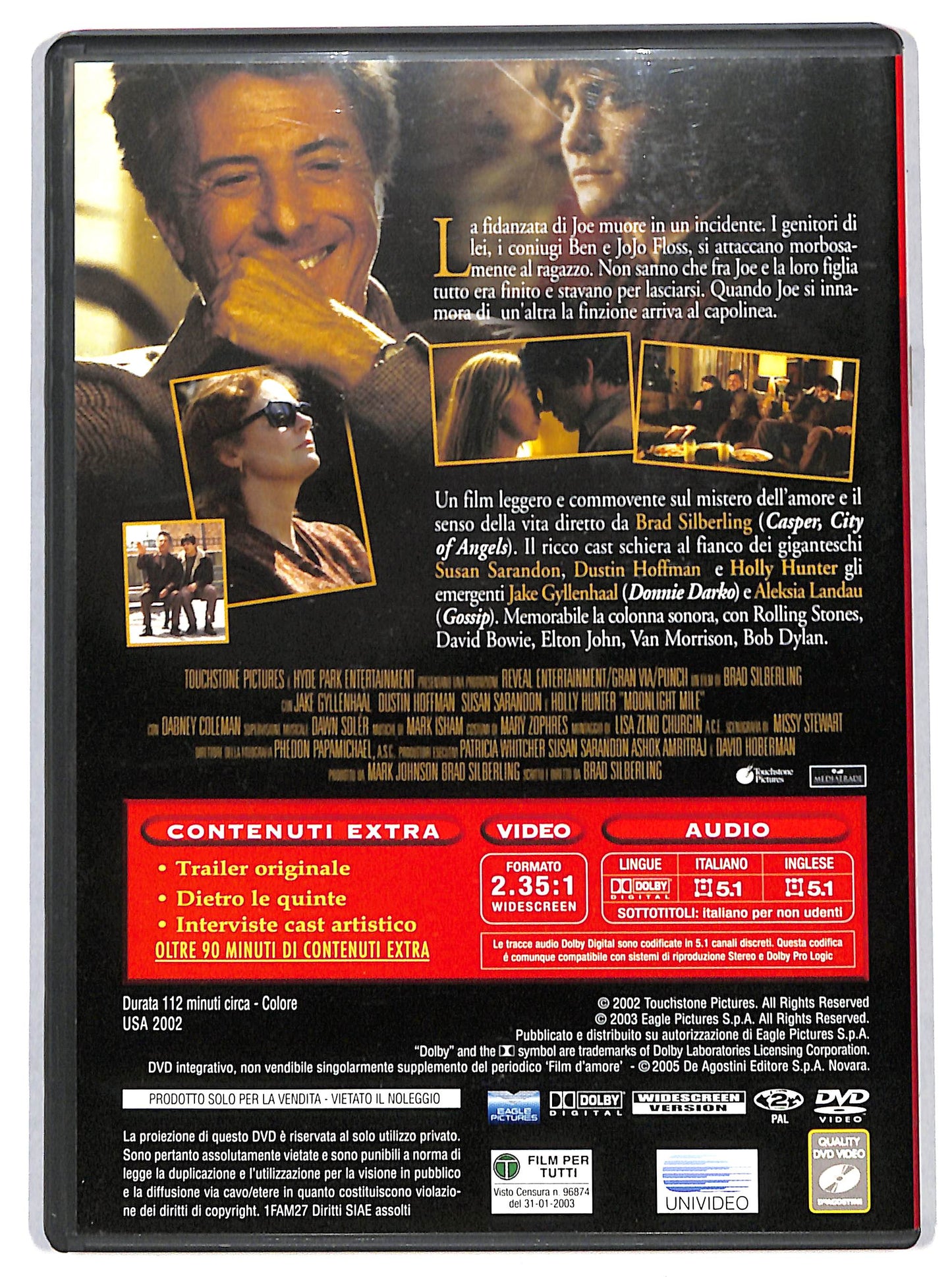 EBOND Moonlight Mile - Voglia di ricominciare EDITORIALE DVD D715345