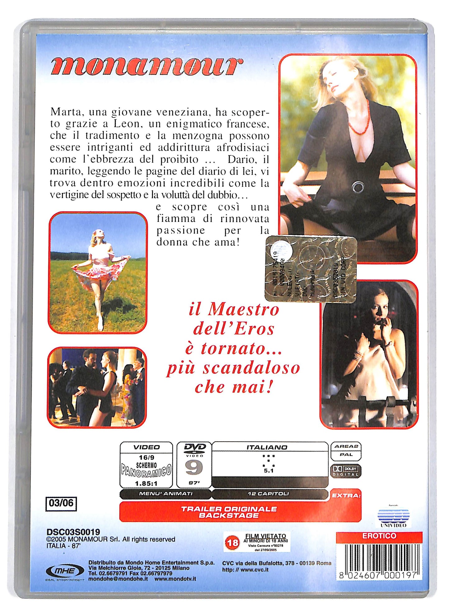 EBOND Monamour DVD D715425