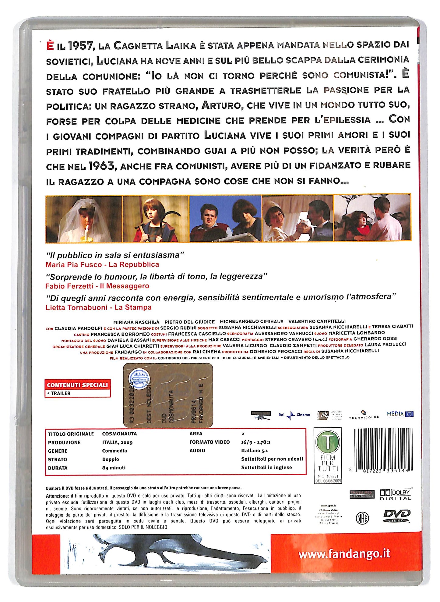 EBOND Cosmonauta NOLEGGIO DVD D715528