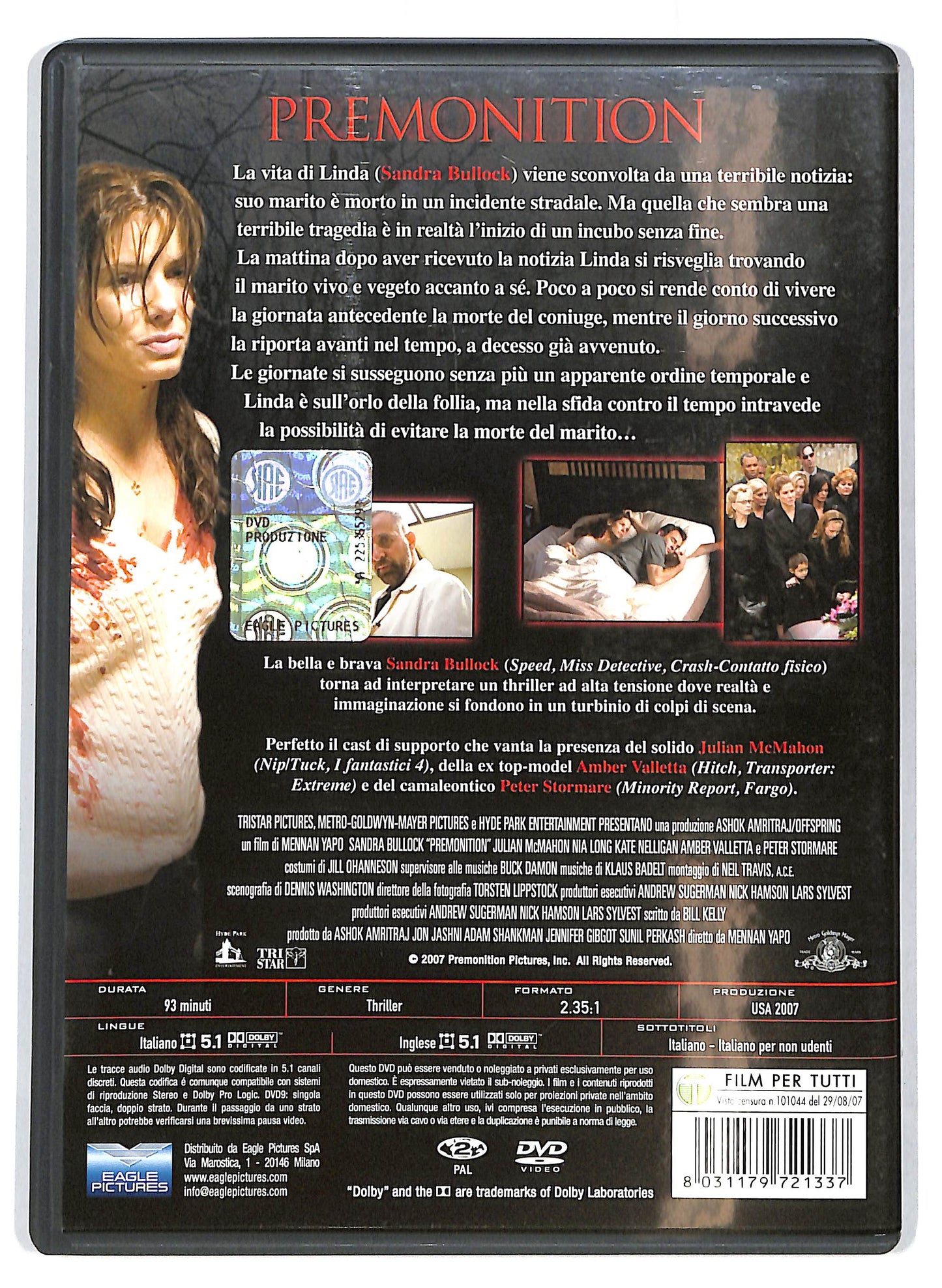 EBOND Premonition DVD D715530