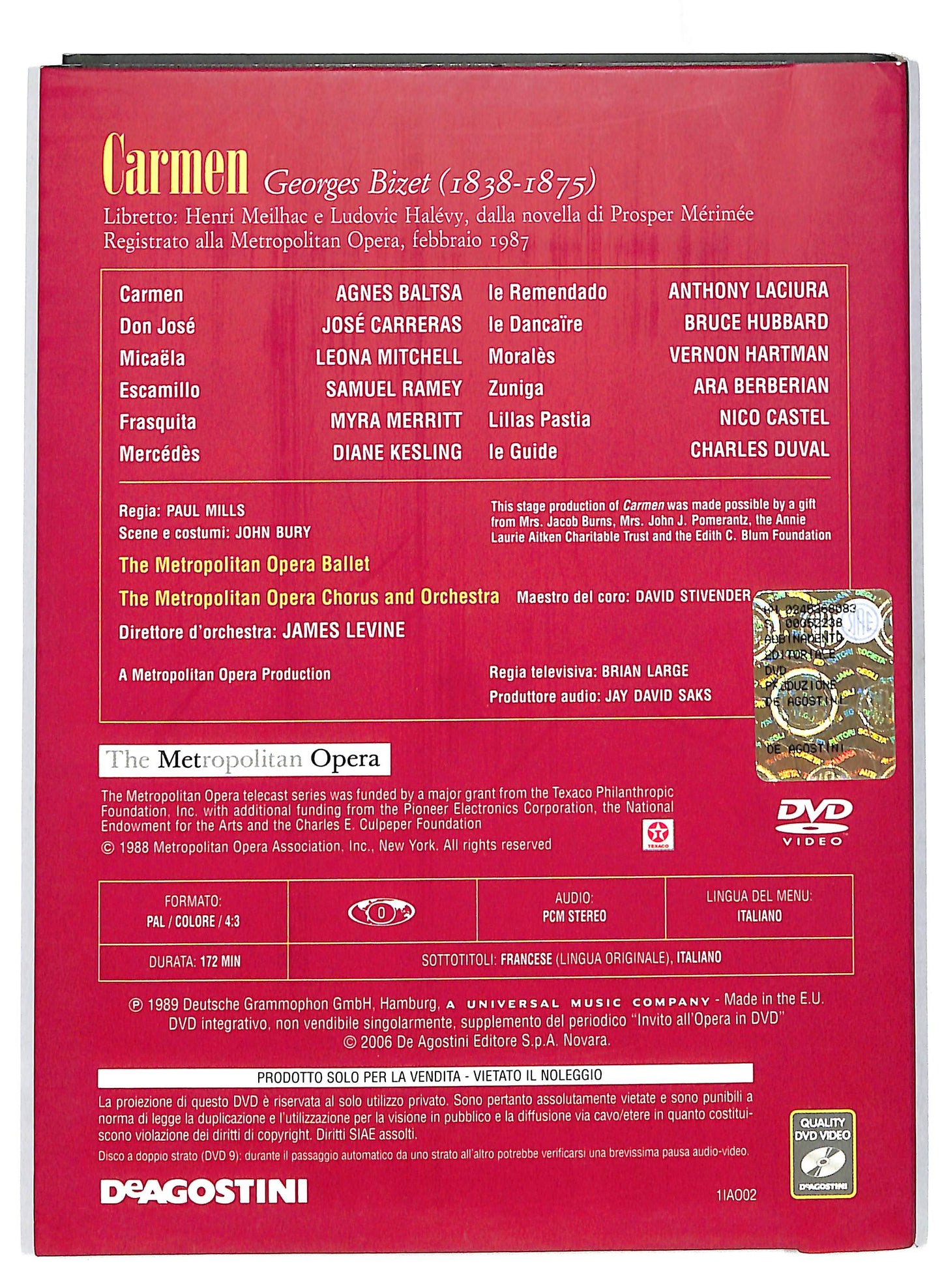 EBOND Invito all'Opera - Carmen Volume 2 EDITORIALE DVD D715534