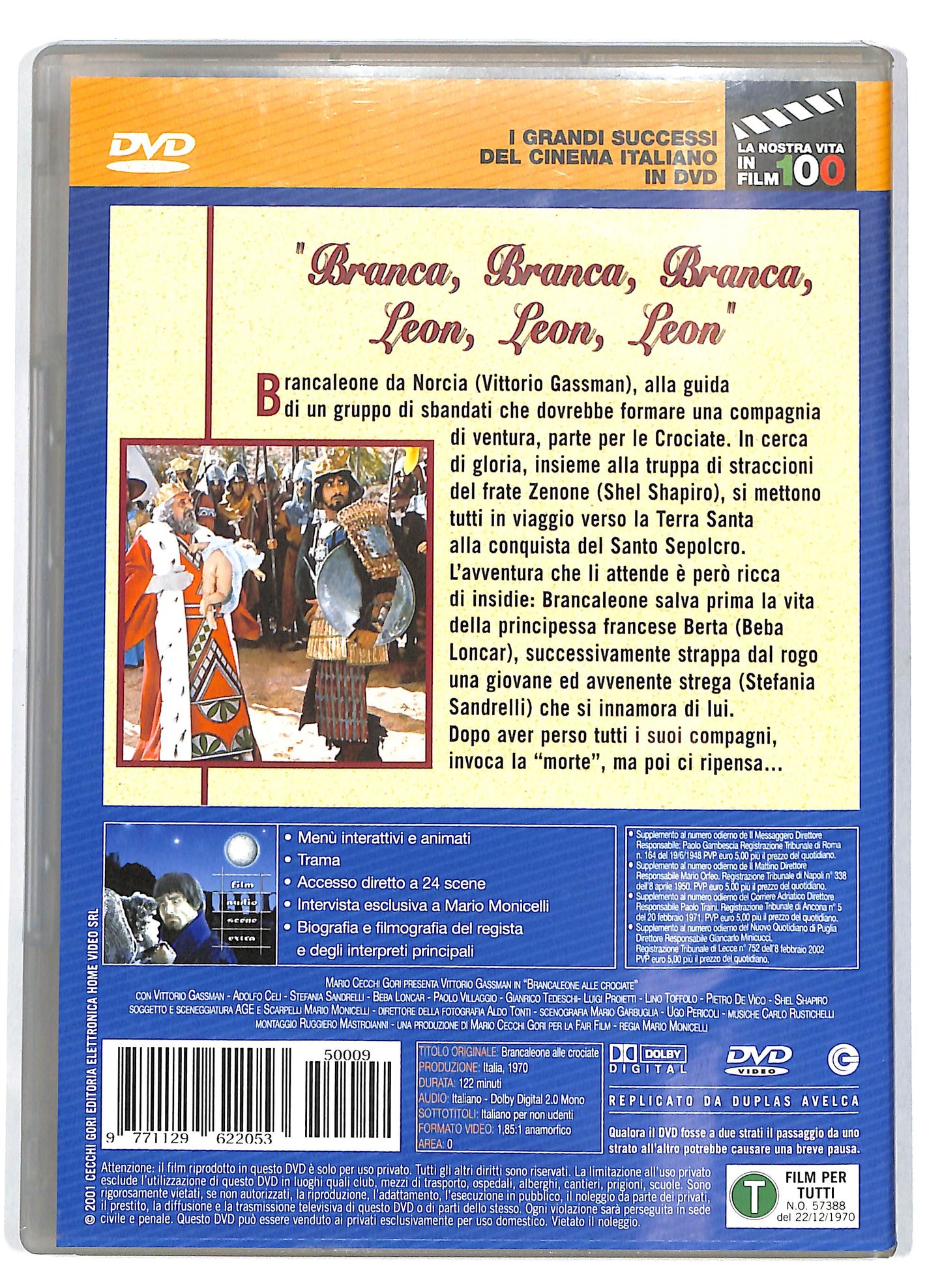 EBOND Brancaleone alle crociate EDITORIALE DVD D715622
