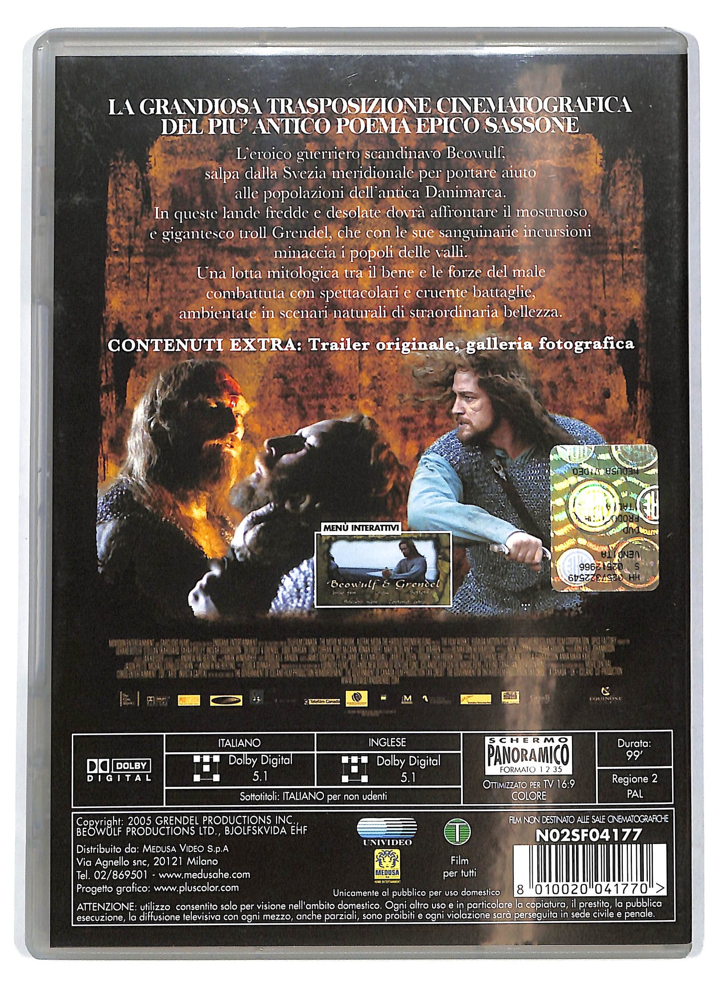 EBOND Beowulf e Grendel DVD D715649
